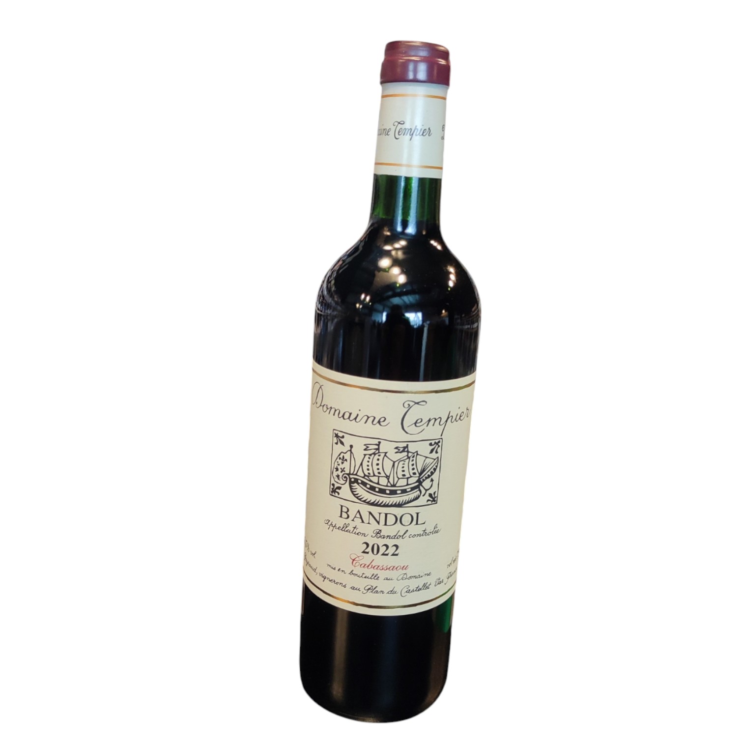 Domaine Tempier Cabassaou Bandol Rge 2022 75 cl 14°