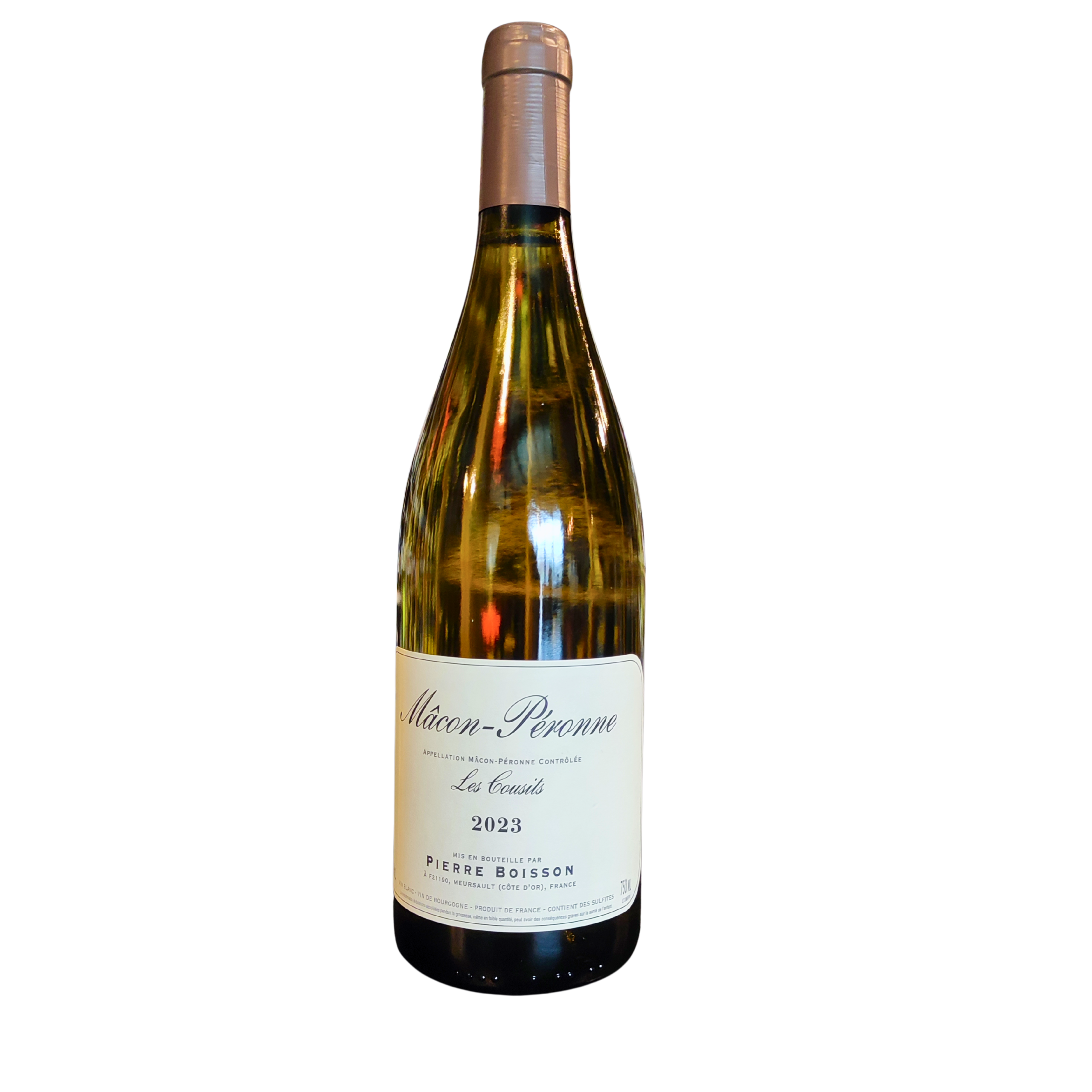 Anne Et Pierre Boisson, Macon Peronne Les Cousits, 2023, 75cl