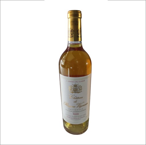 ChÂteau De Rayne Vigneau Sauternes 2006 75 cl 13,5°