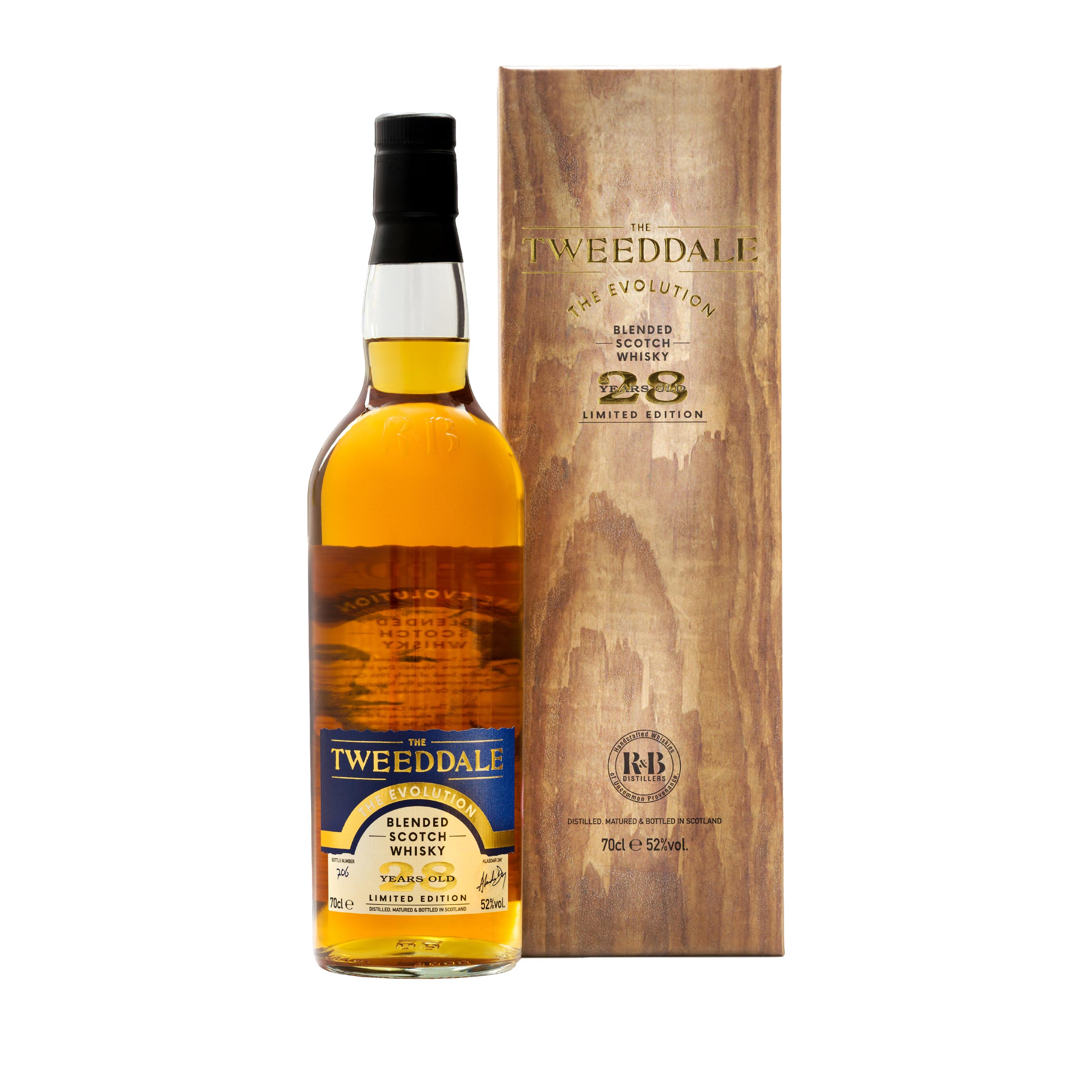 The Tweeddale Blended Scotch Whisky The Evolution Limited Edition 28 Years 70 cl 52°