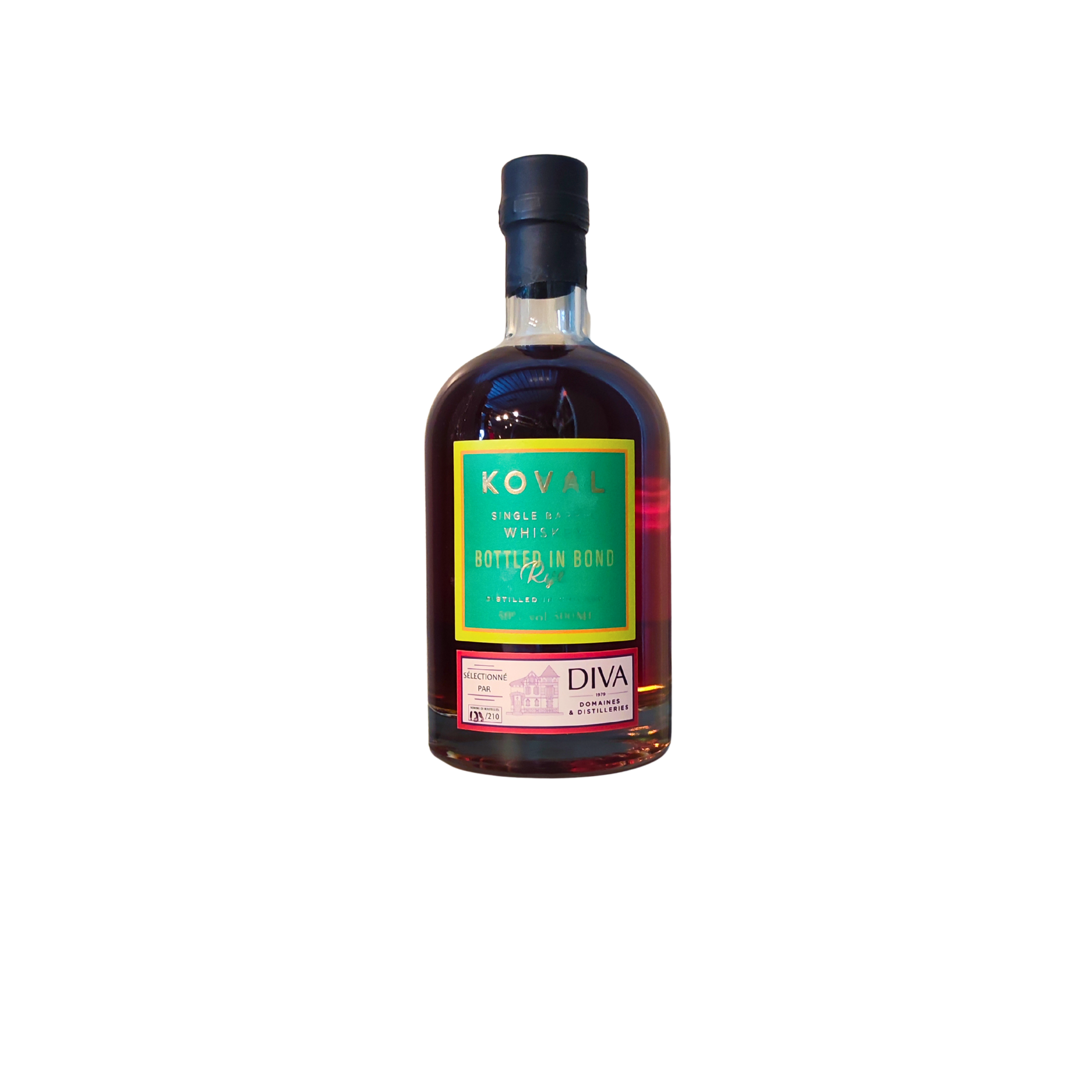 Koval Whisky Single Barrel Bottled In Bond Rye 50 cl 50°
