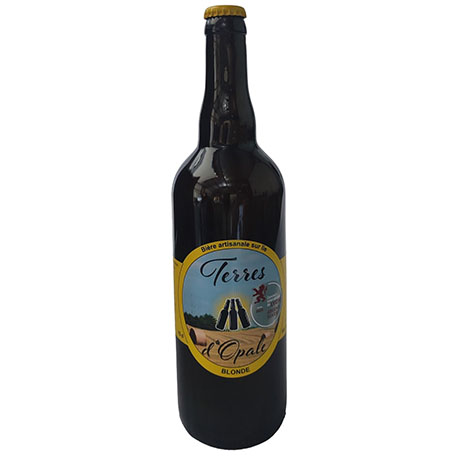 Terres D Opale Biere Blonde 75 cl 6,5°