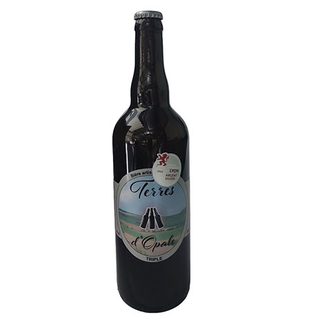 Terres D Opale Biere Triple 75 cl 8,5°