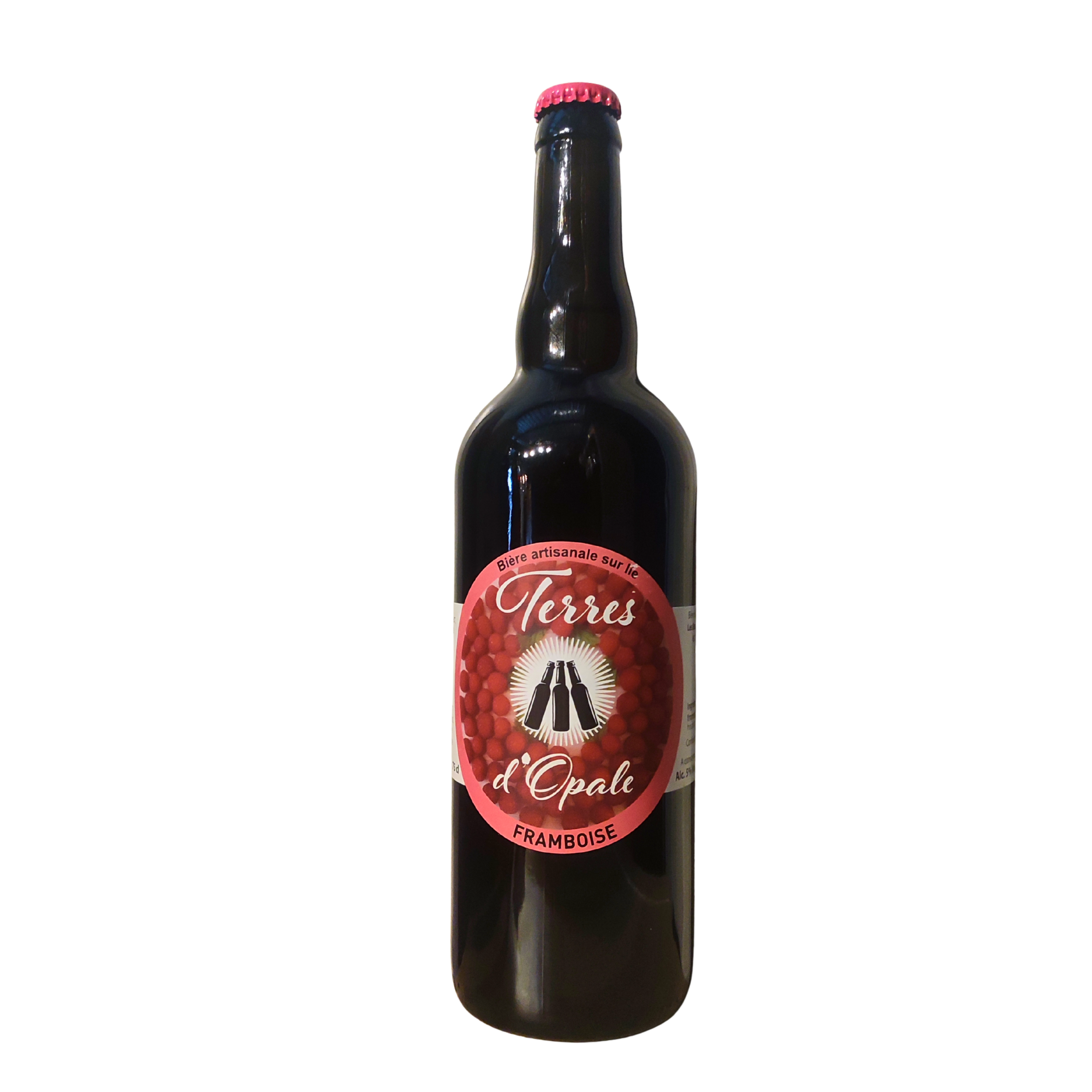 Terres D Opale Biere Framboise 75 cl 5°