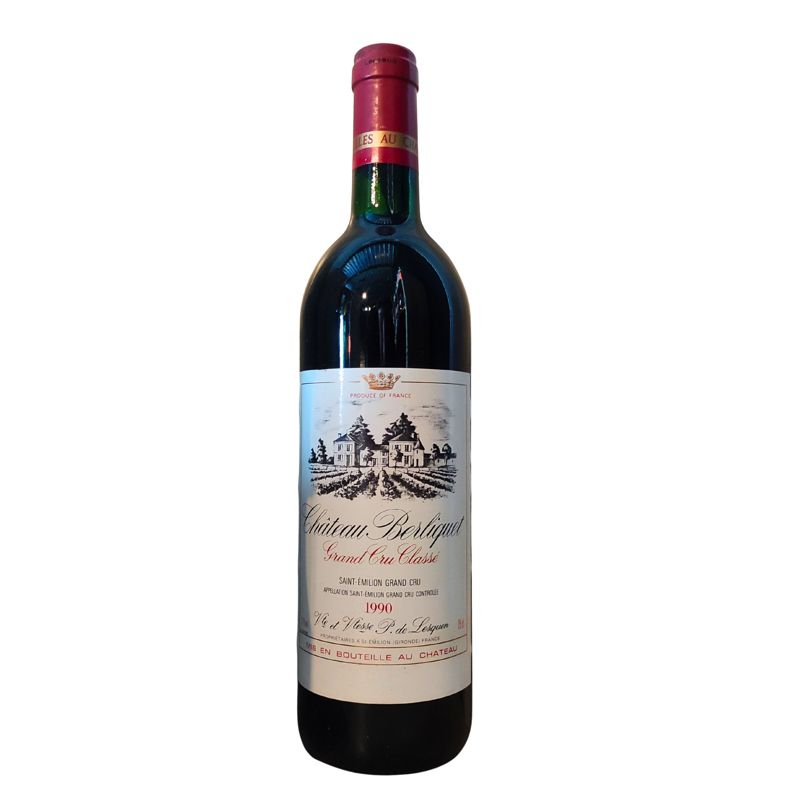 Chateau Berliquet 1990, Saint Emilion Gc, 75cl