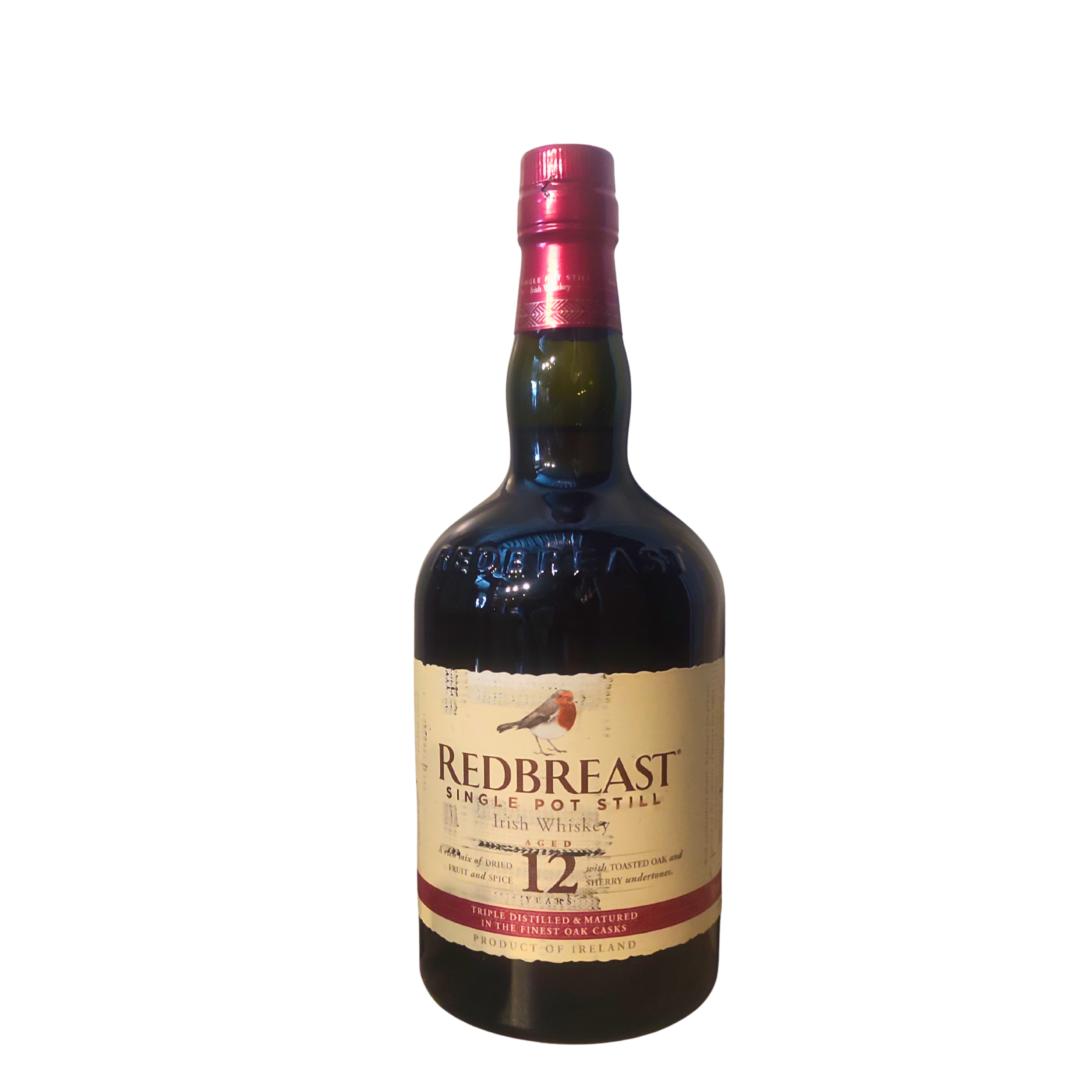Whisky Redbreast, Single Pot Still, 12 Years, 70cl, 40°