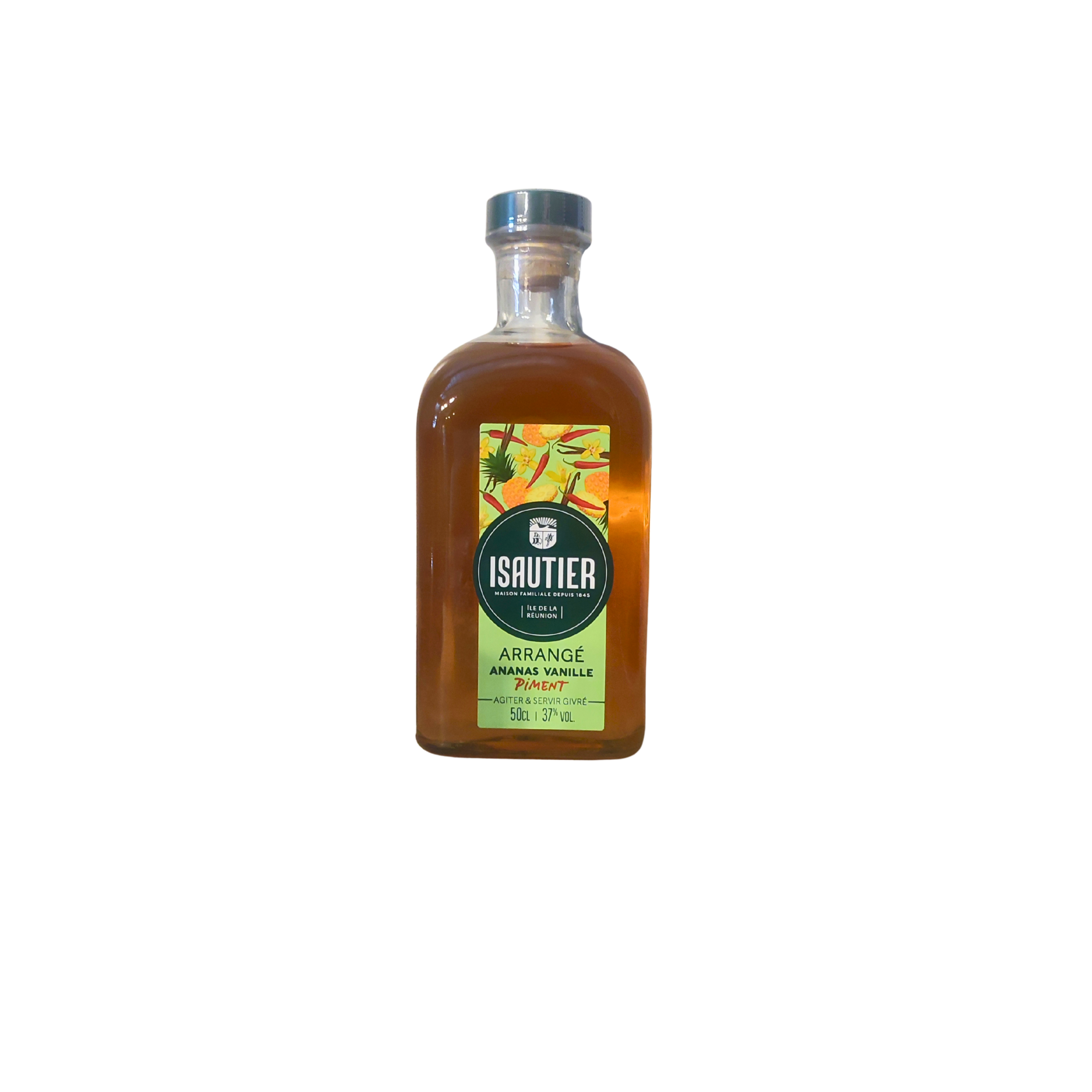Rhum Isautier Arrange, Ananas Vanille Piment, 50cl, 37°