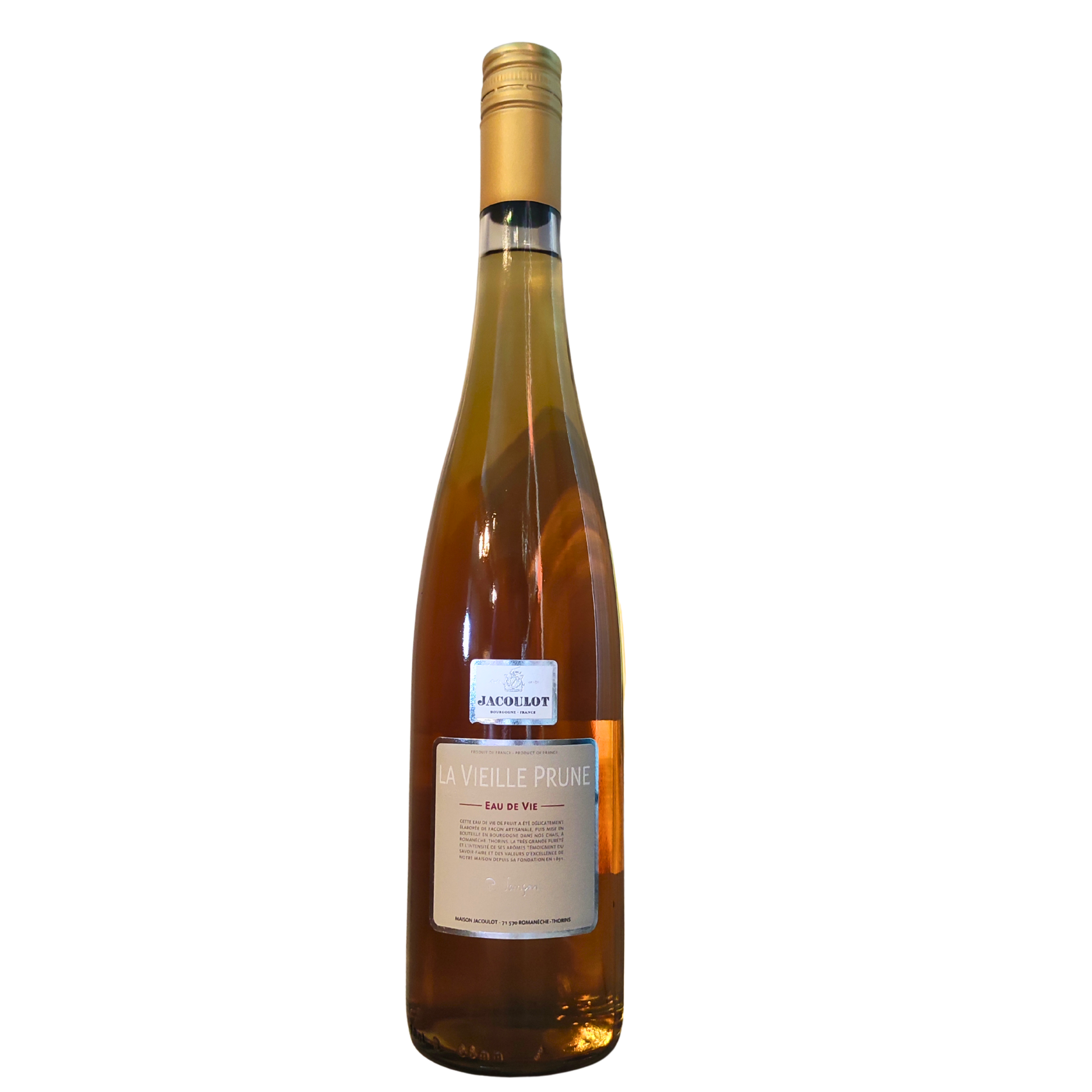Vieille Prune Flute Jacoulot 70 cl 43°
