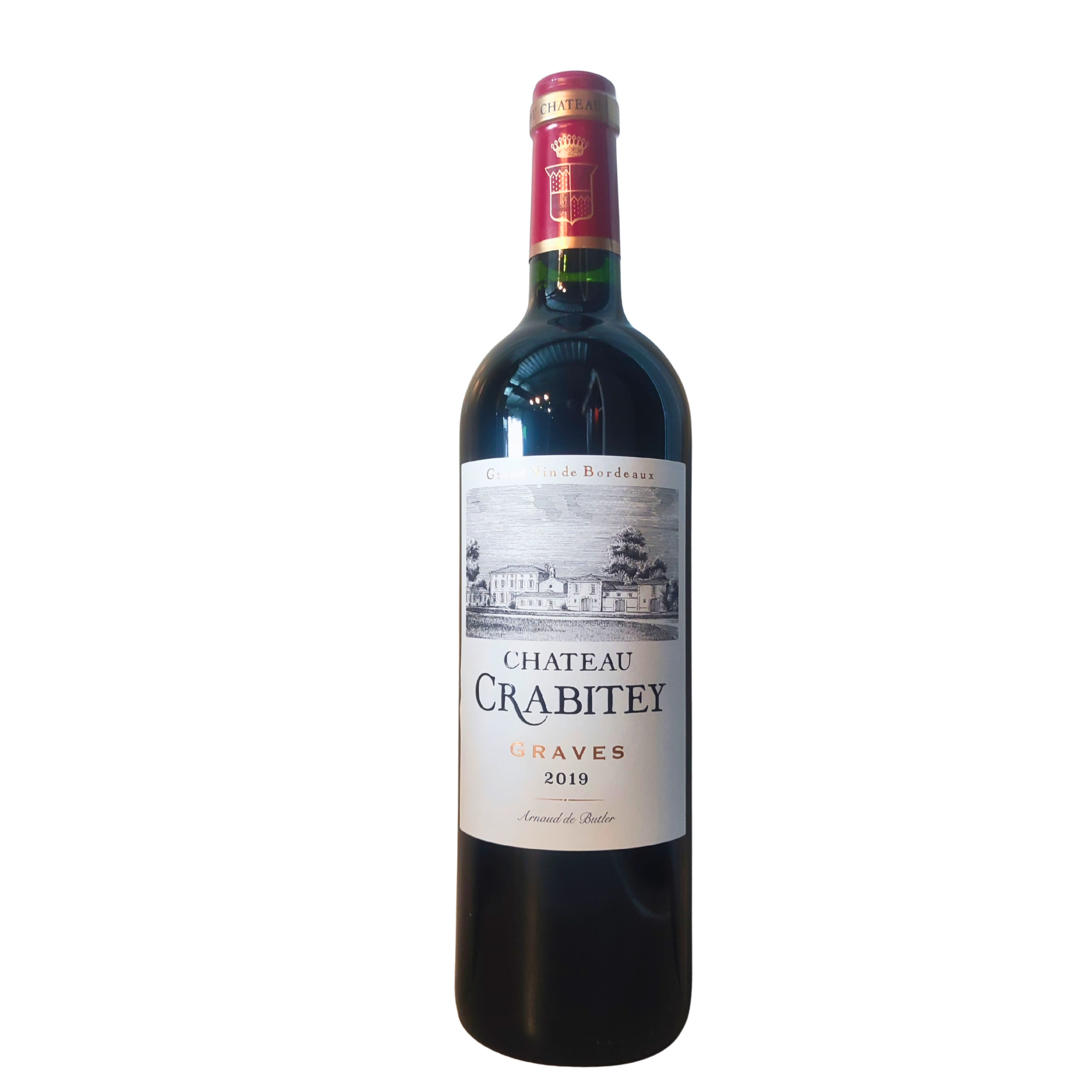 Château Crabitey 2019, Graves, rouge, 75Cl, 14°