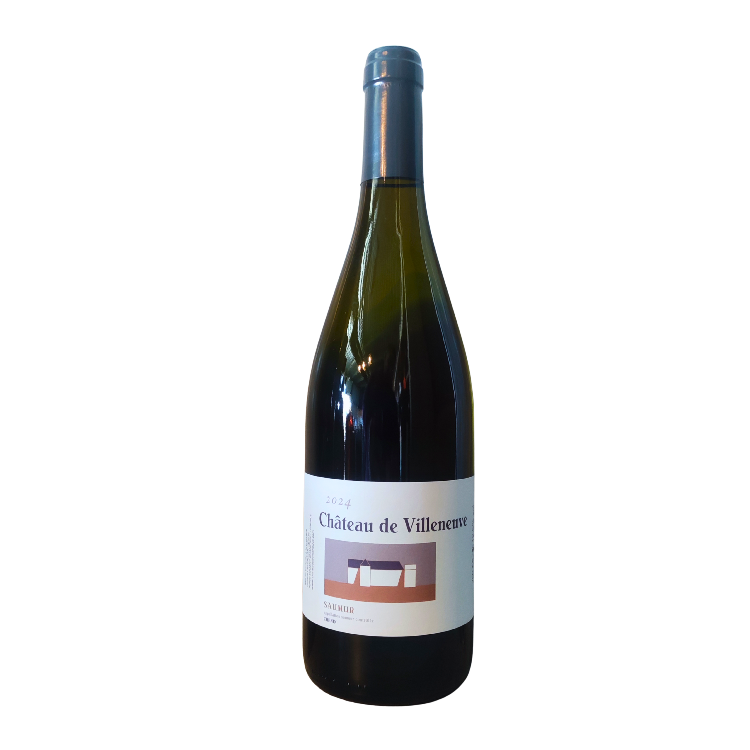 Saumur Blanc, Château de Villeneuve, 2024, 75Cl