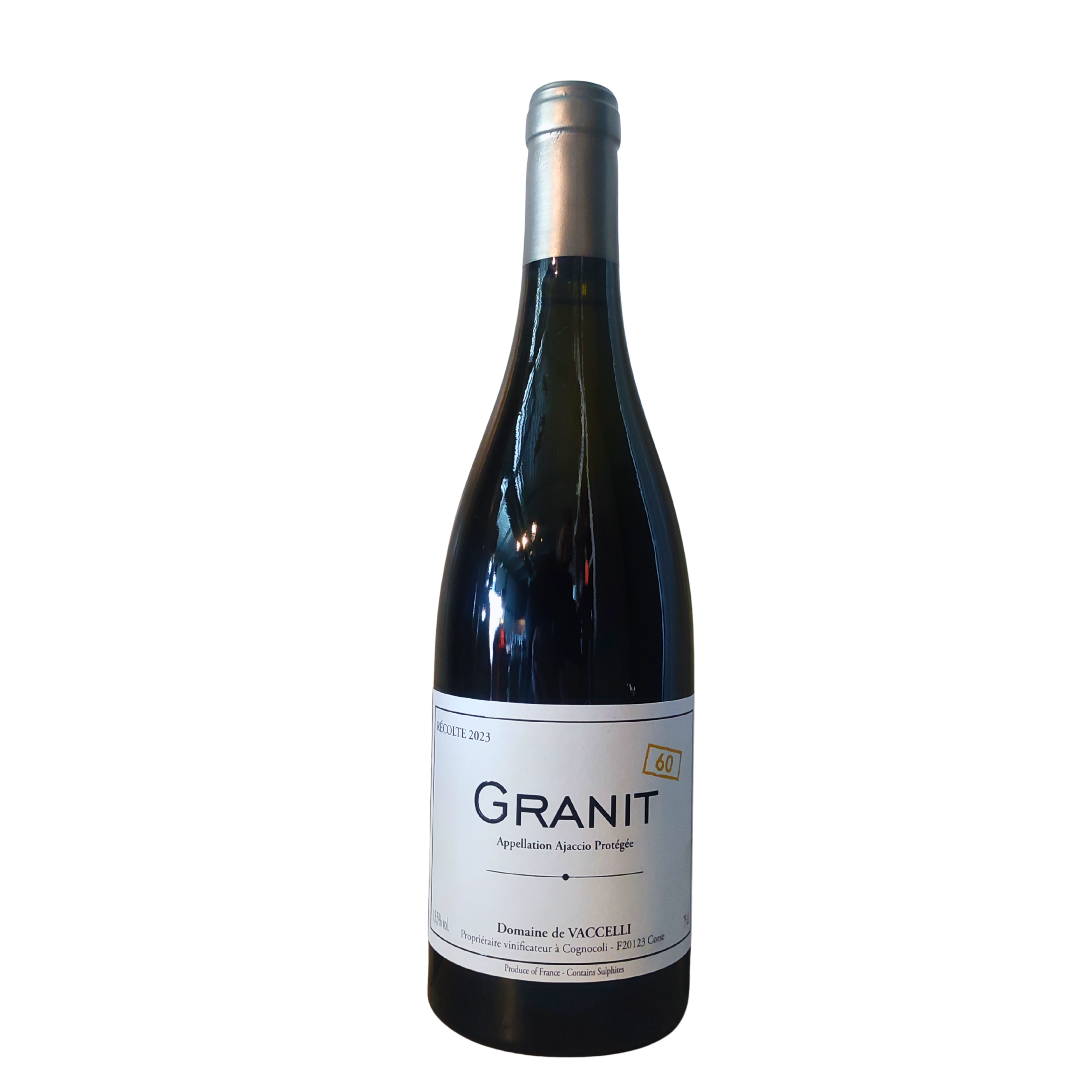 Vaccelli Granit "60" Blanc 2023, 75Cl, 13.5°