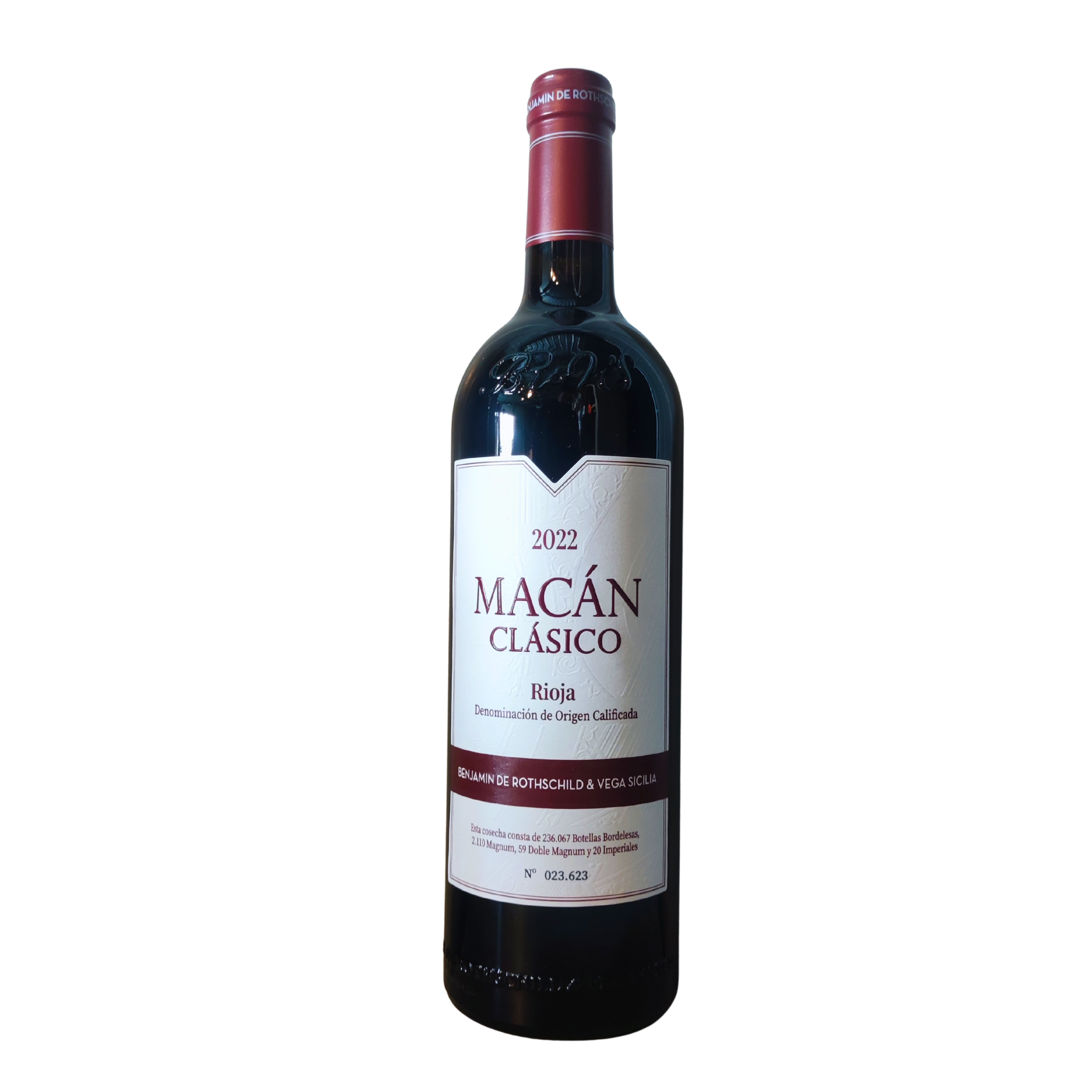 Macan Classico 2022, Rothschild et Vega Sicilia, 75Cl, 14.5°