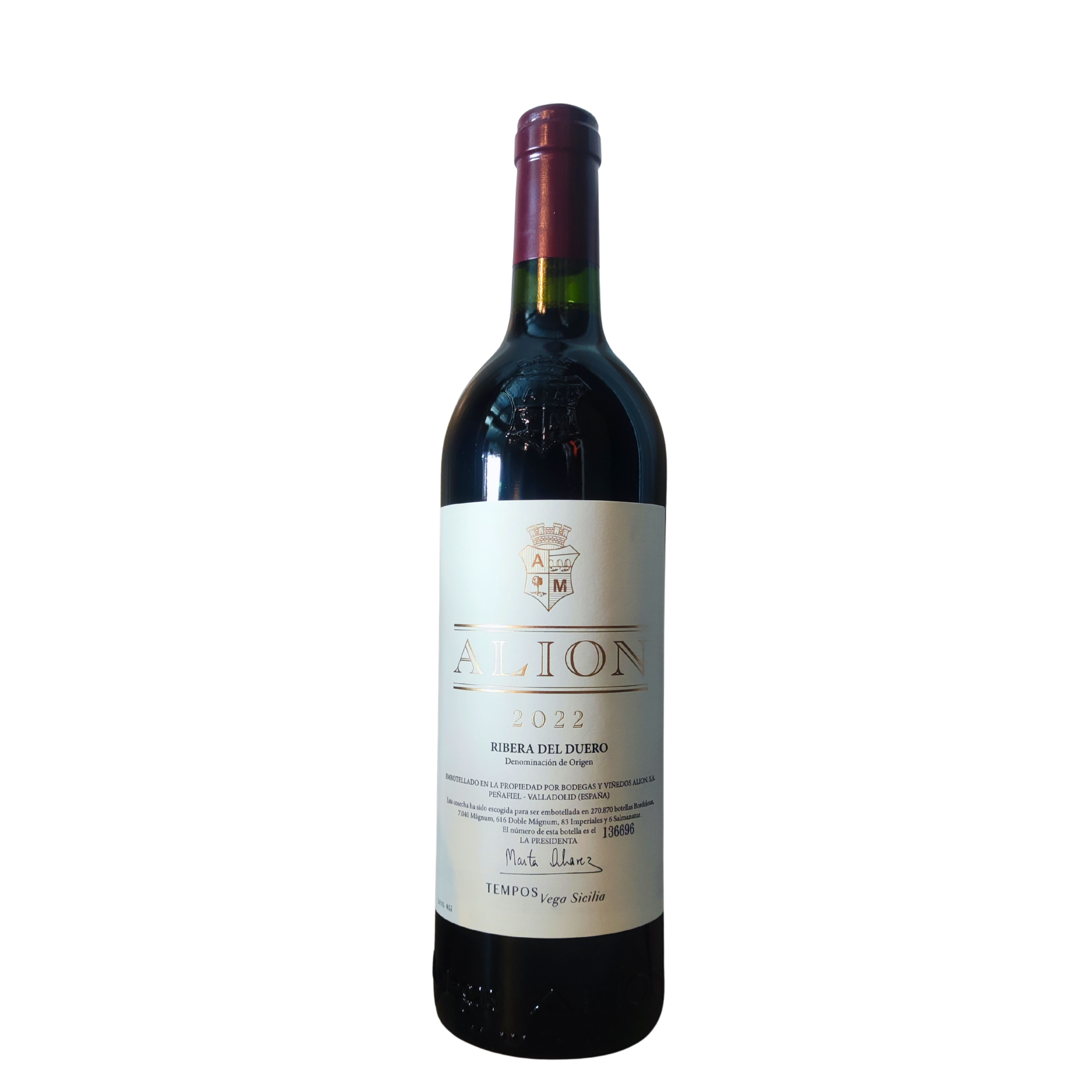 Alion 2022, Vega Sicilia, Ribera Del Duero, 75Cl, 15°