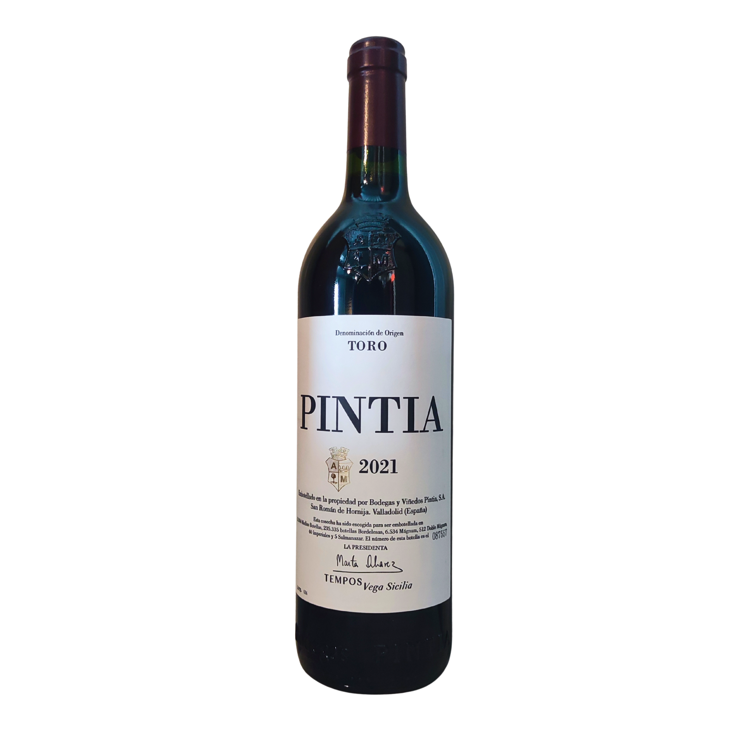 Pintia 2021, Do Toro, Vega Sicilia, 75Cl, 15°