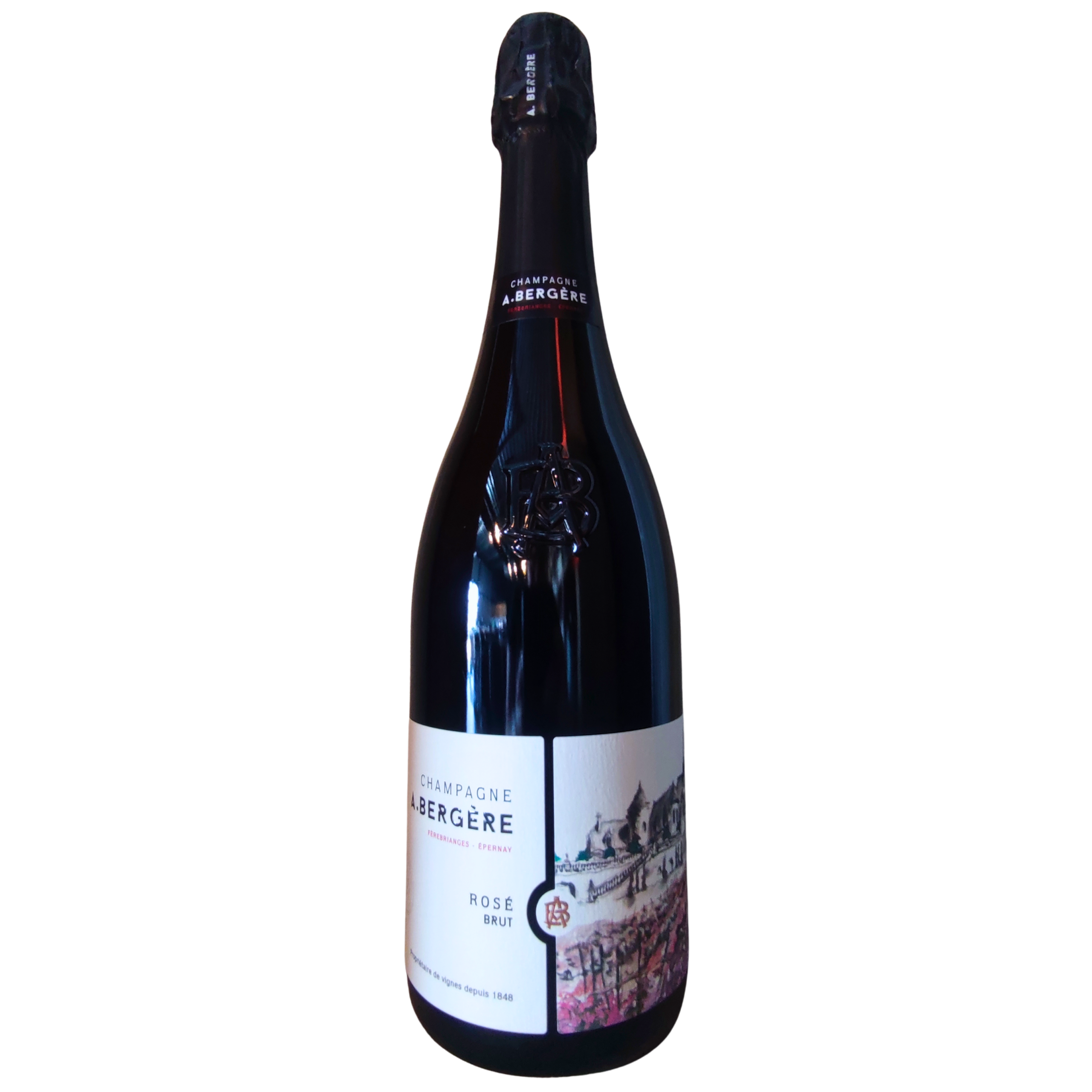 Champagne A Bergere Rose 75 cl 12.5°