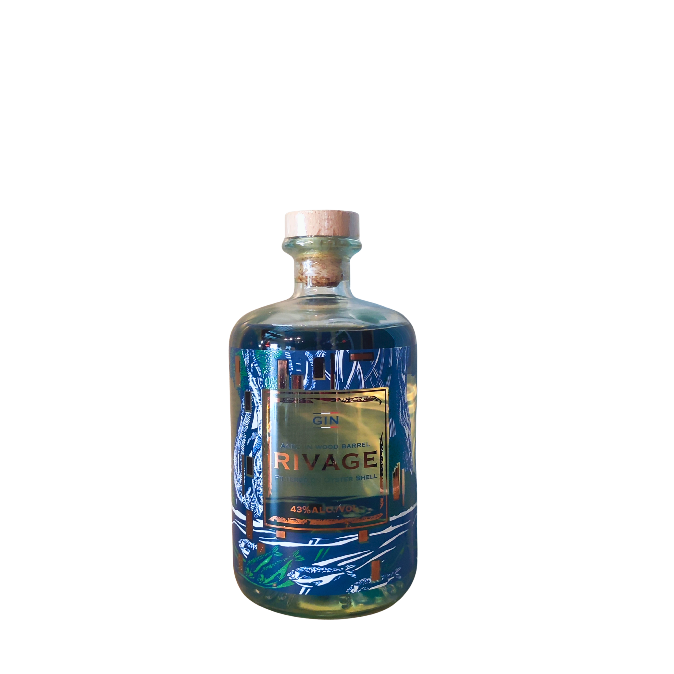 Gin Rivage, Godet, 70Cl, 43°