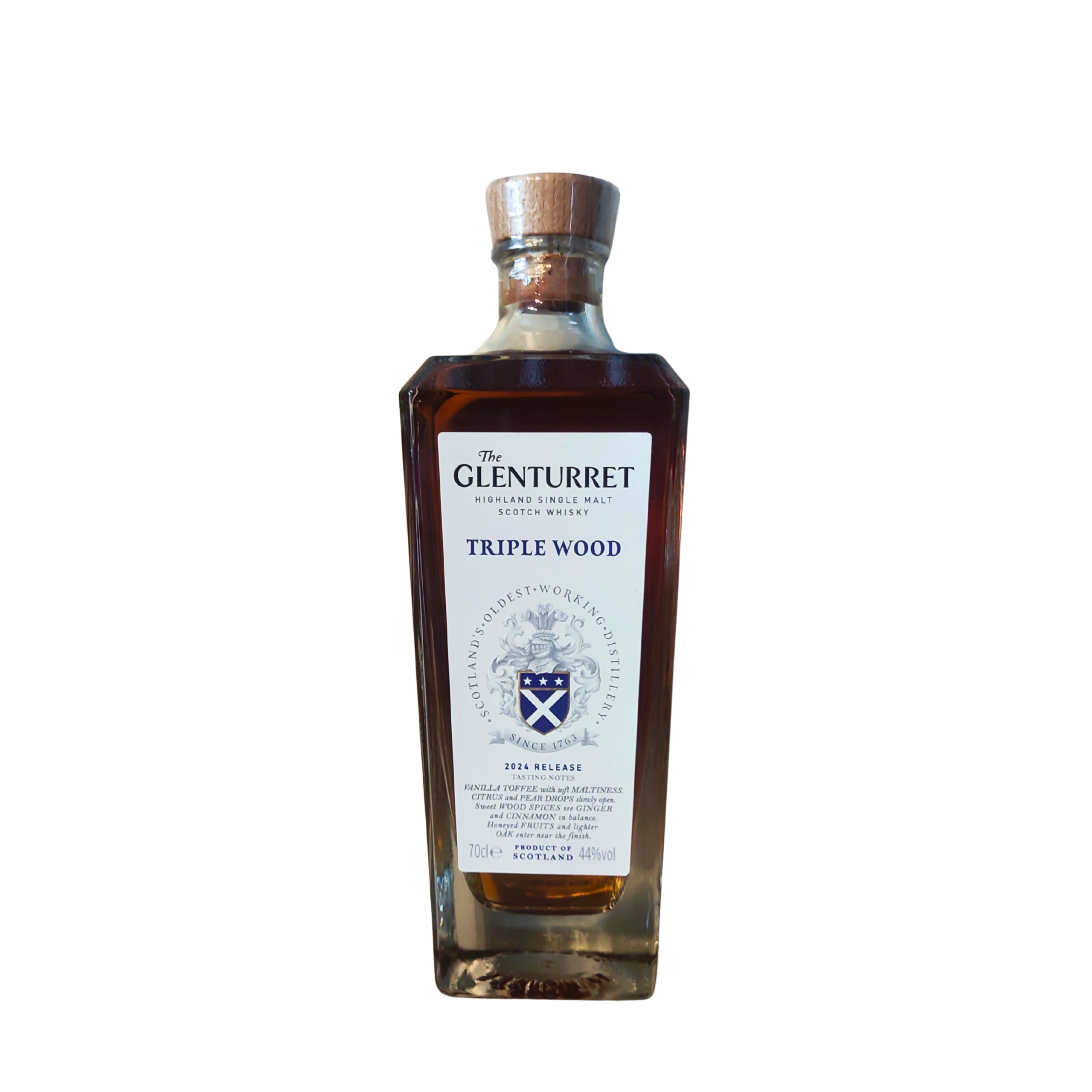 Whisky The Glenturret, Triple Wood, Release 2024, 44°, 70Cl