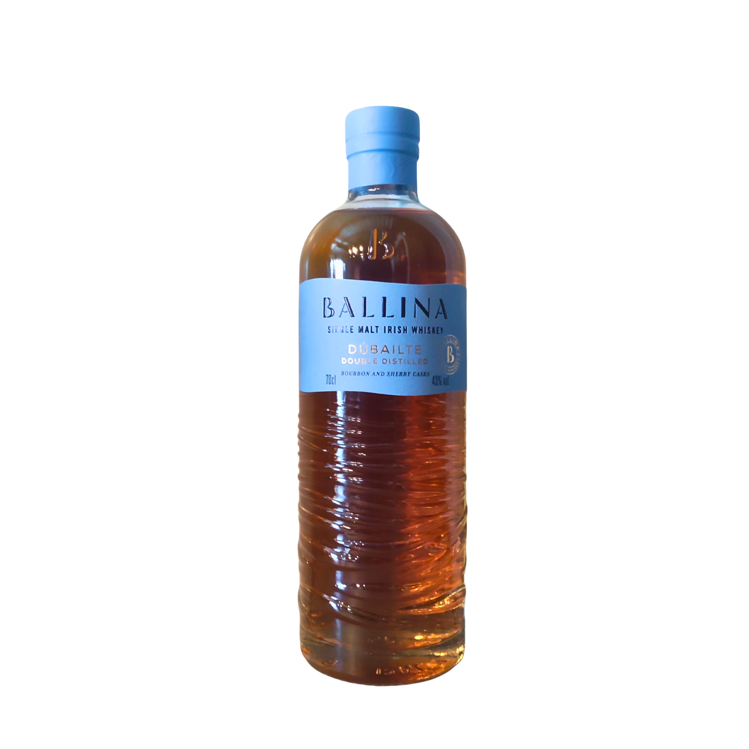 Whisky Ballina, Irish, Double distilled, 70Cl