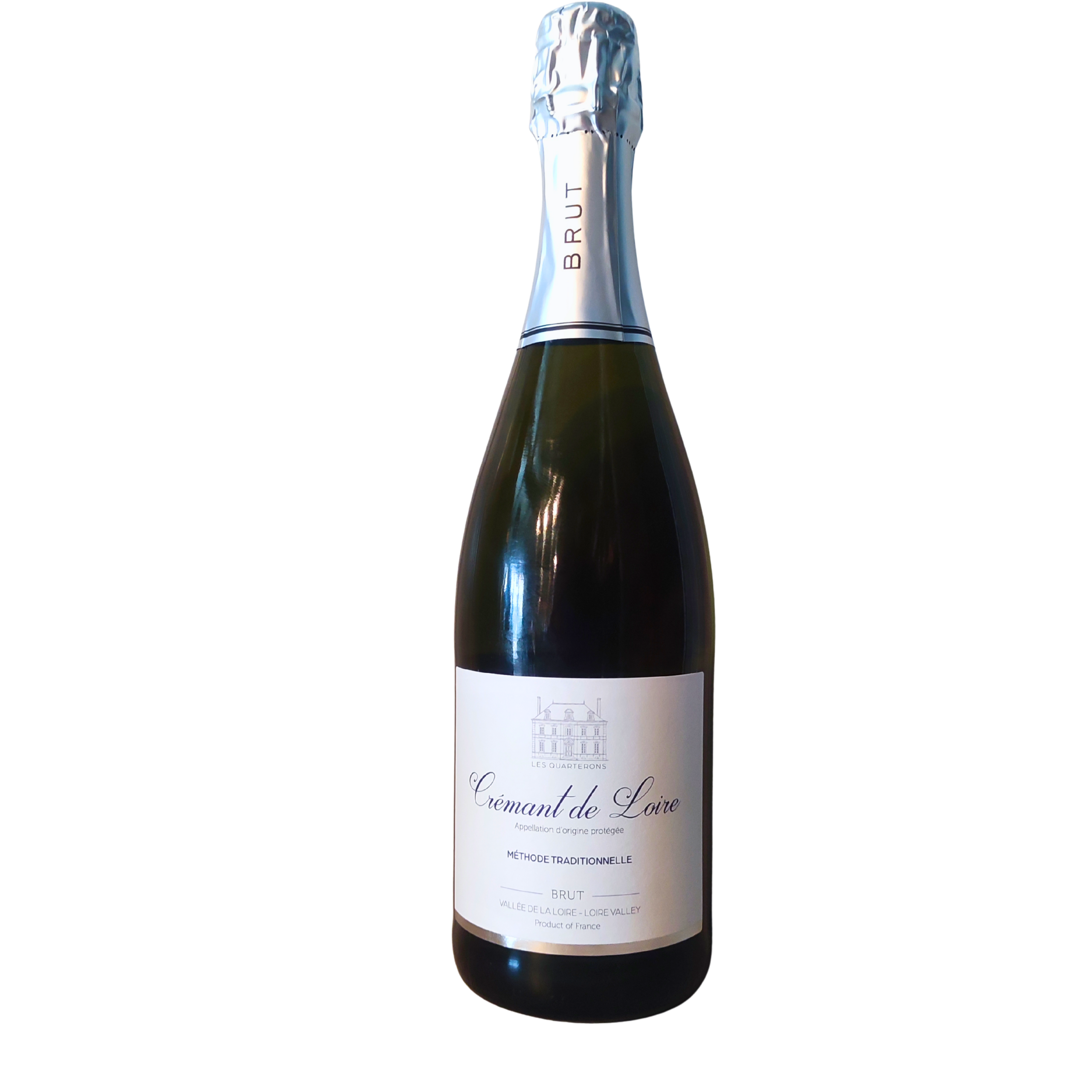 Crémant De Loire, Quarterons, Méthode Traditionnel, Brut, 75 cl 12°