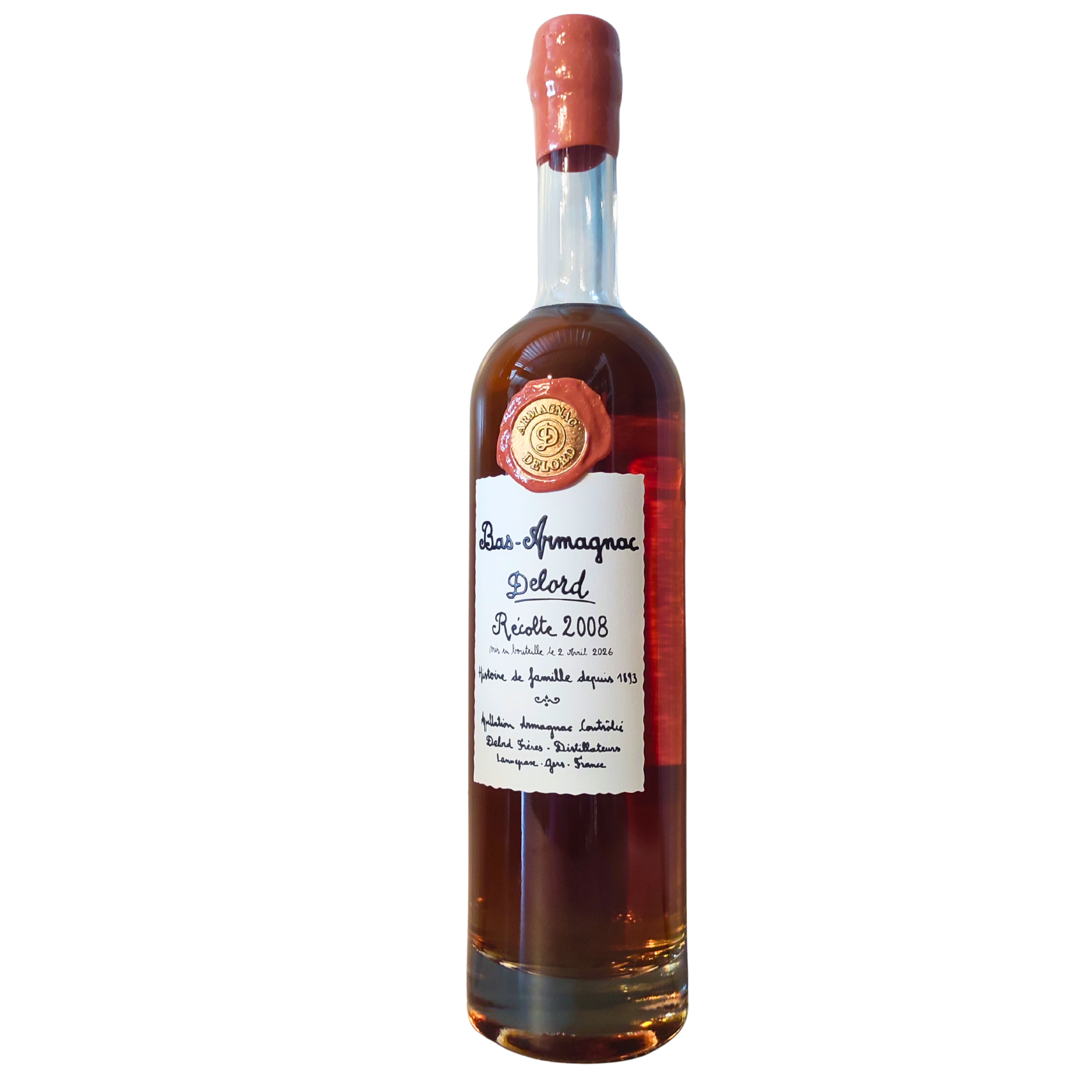 Delord Bas Armagnac 2008 75 cl 40°
