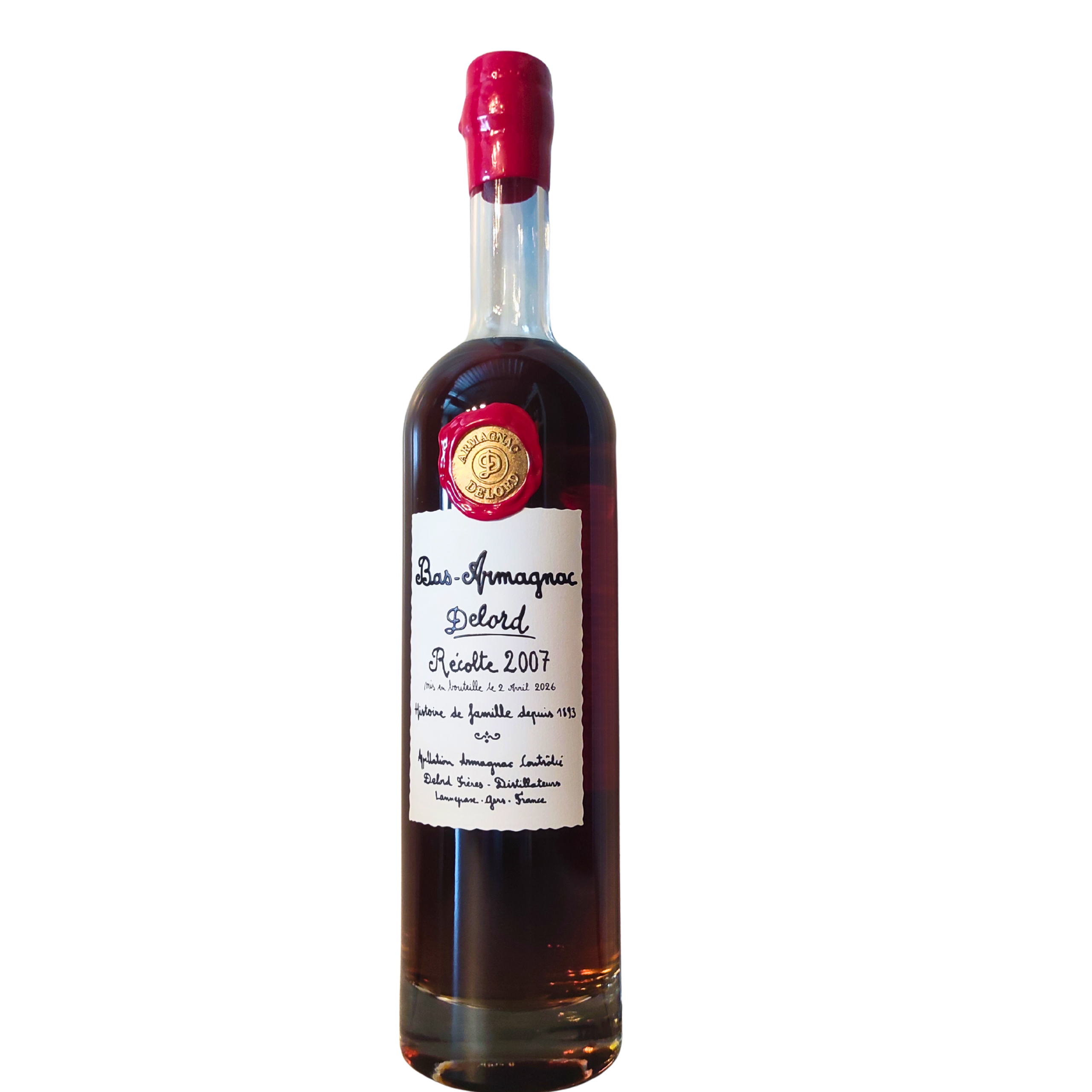 Delord Bas Armagnac 2007 75 cl 40°