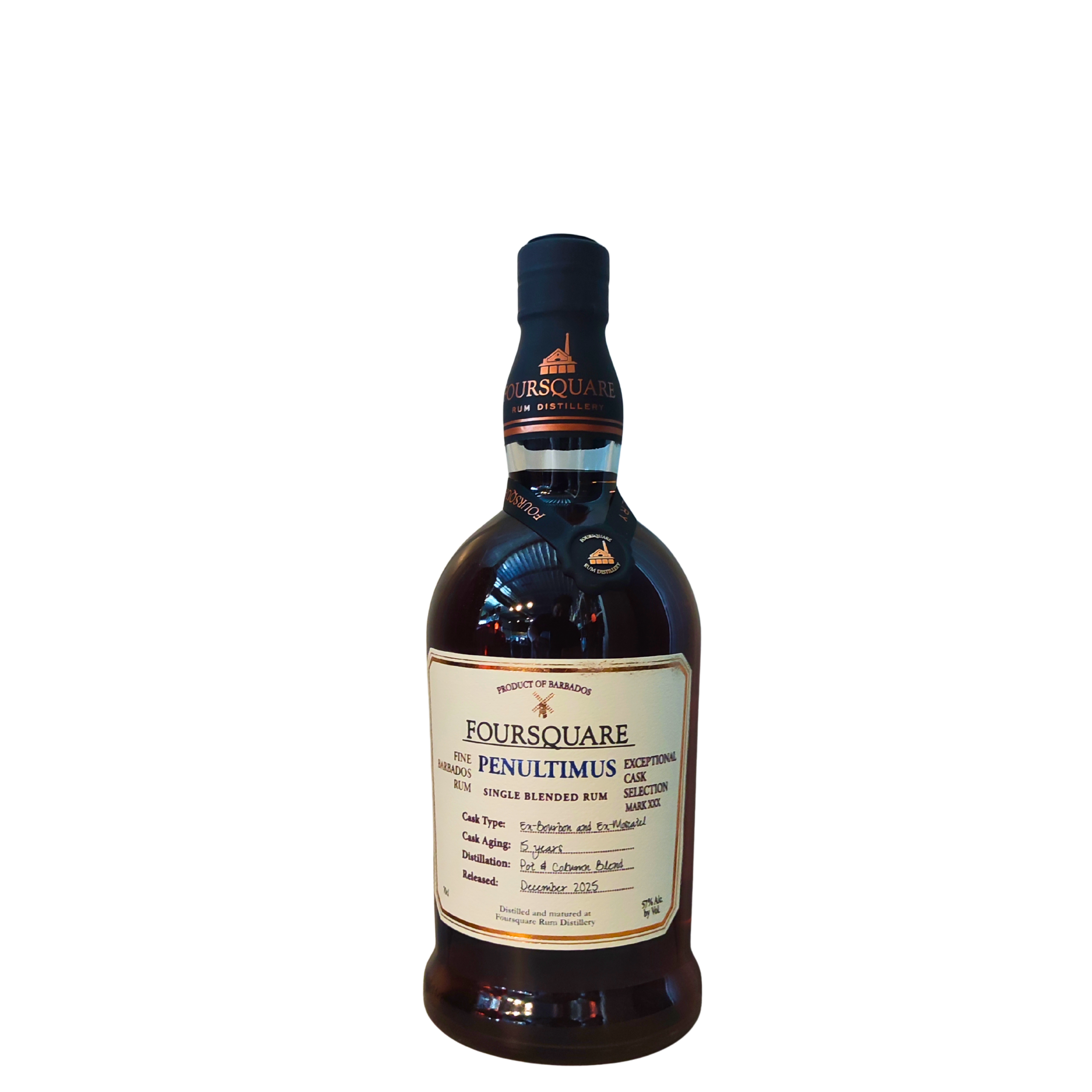 Rhum, Foursquare Penultimus, limited Edition Fine Barbados Rum, 70Cl, 57°