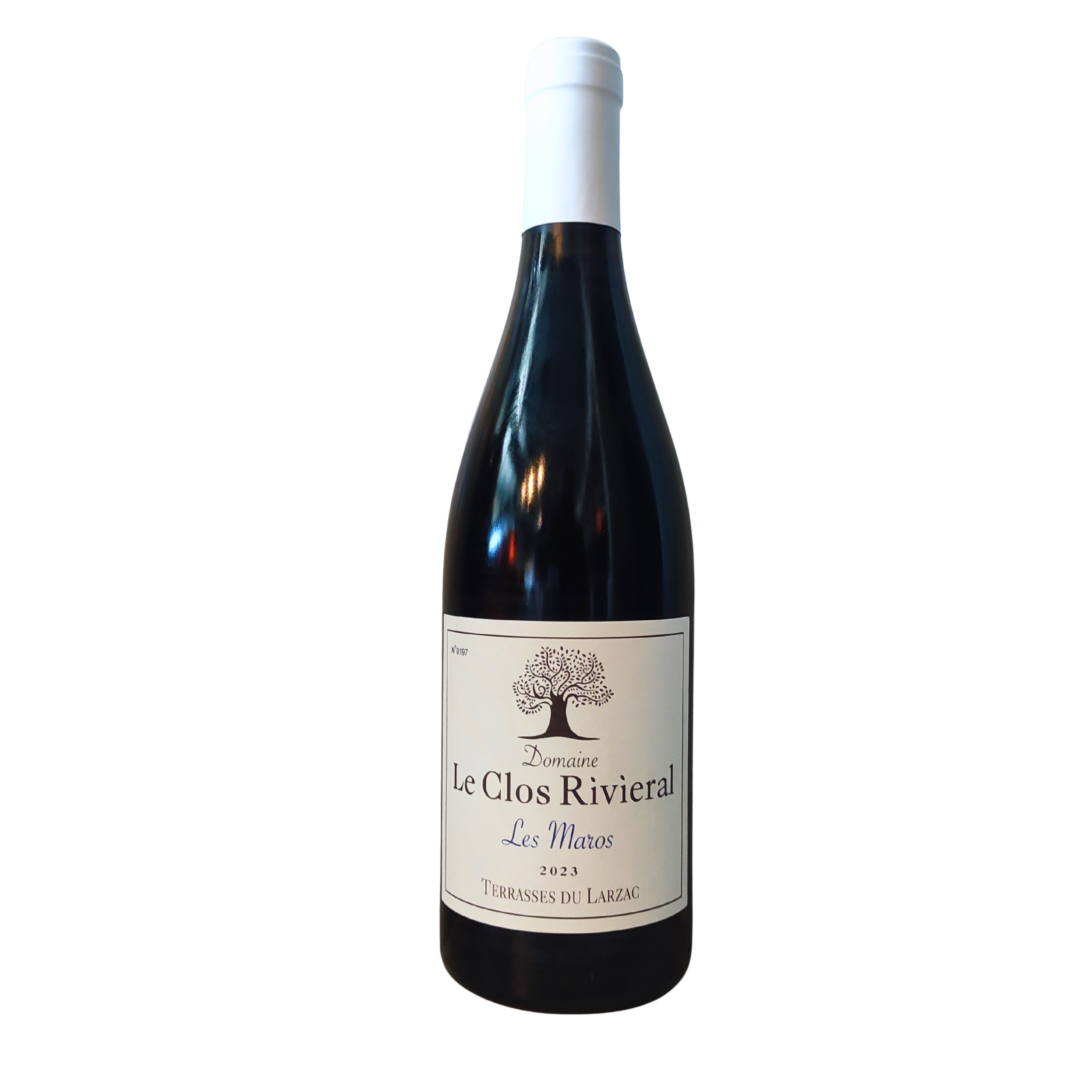 Les Maros, Le clos Rivieral, Aop Terrasses Du Larzac 2023, 75Cl