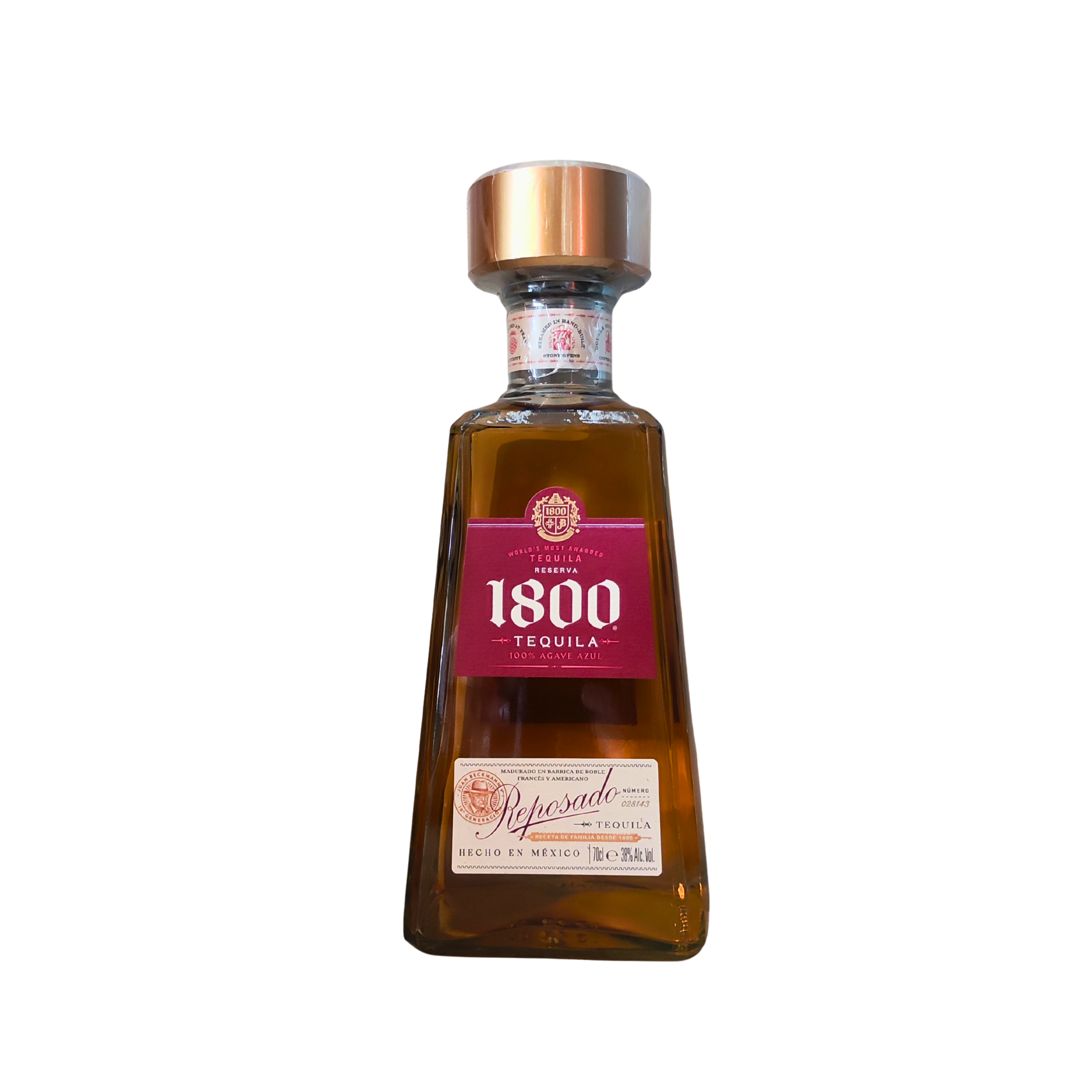 Tequila 1800, Reposado, 70Cl, 38°