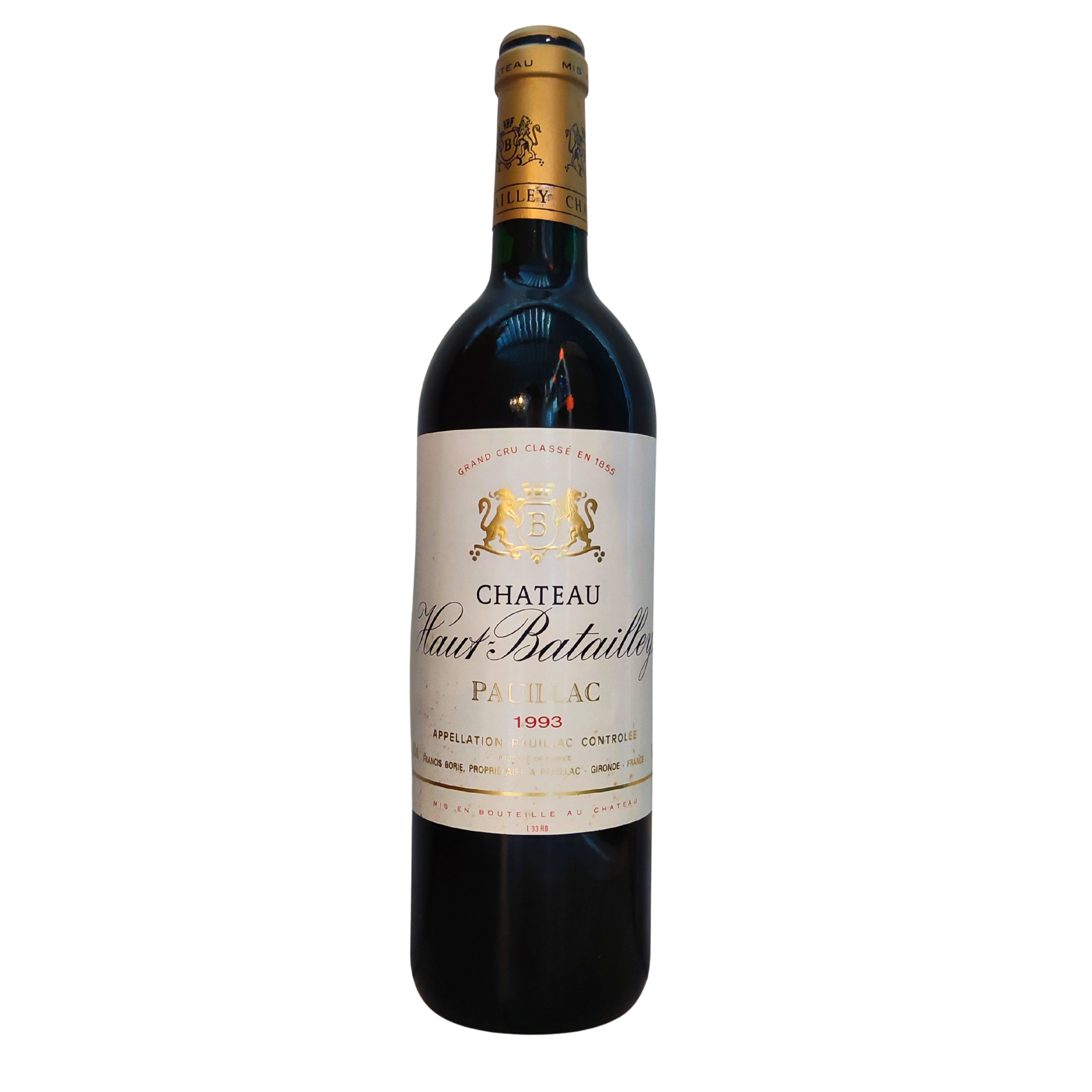 Chateau Haut Batailley, Pauillac Grand Cru Classé, 1993, 75Cl