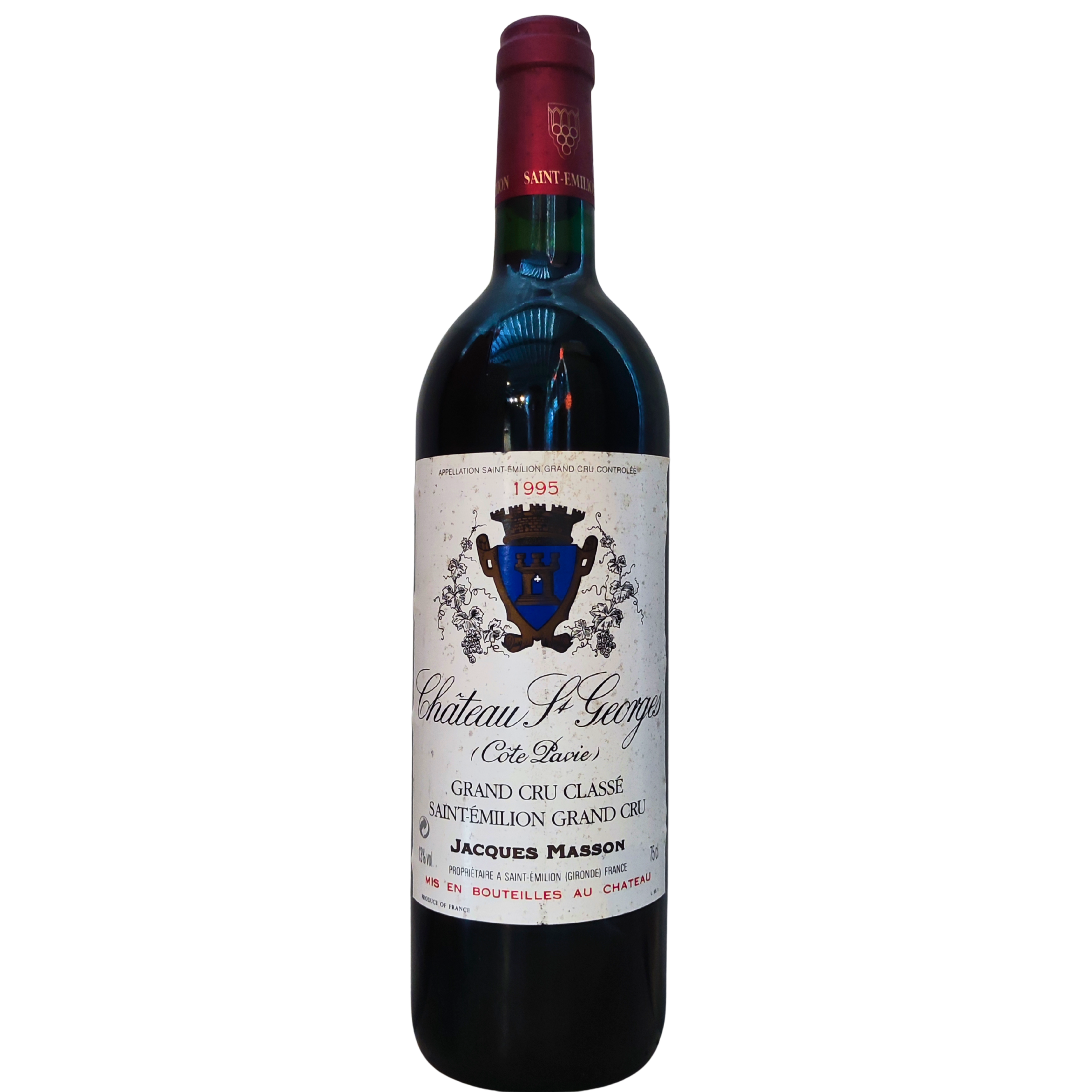 Chateau Saint Georges "cote Pavie", 1995, Saint Emilion Grand Cru, 75cl