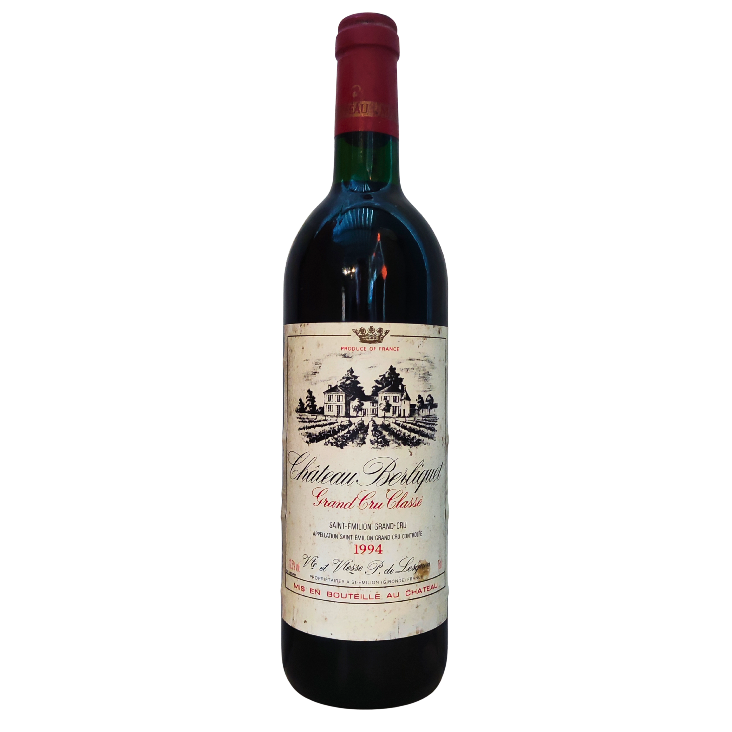 Chateau Berliquet 1994, Saint Emilion Grand Cru, 75Cl