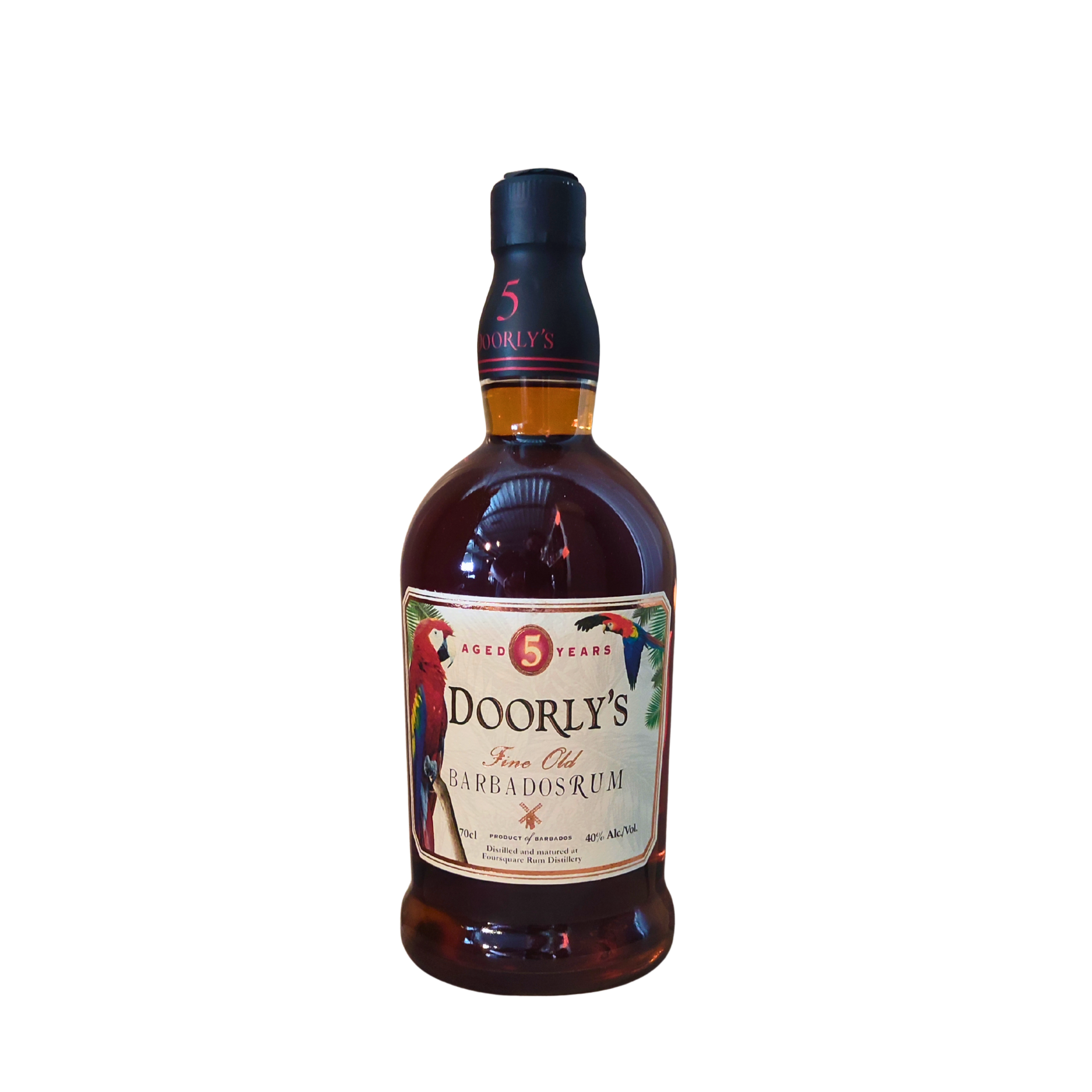 Doorlys Barbados Rum Old 5 Years 70 cl 40°