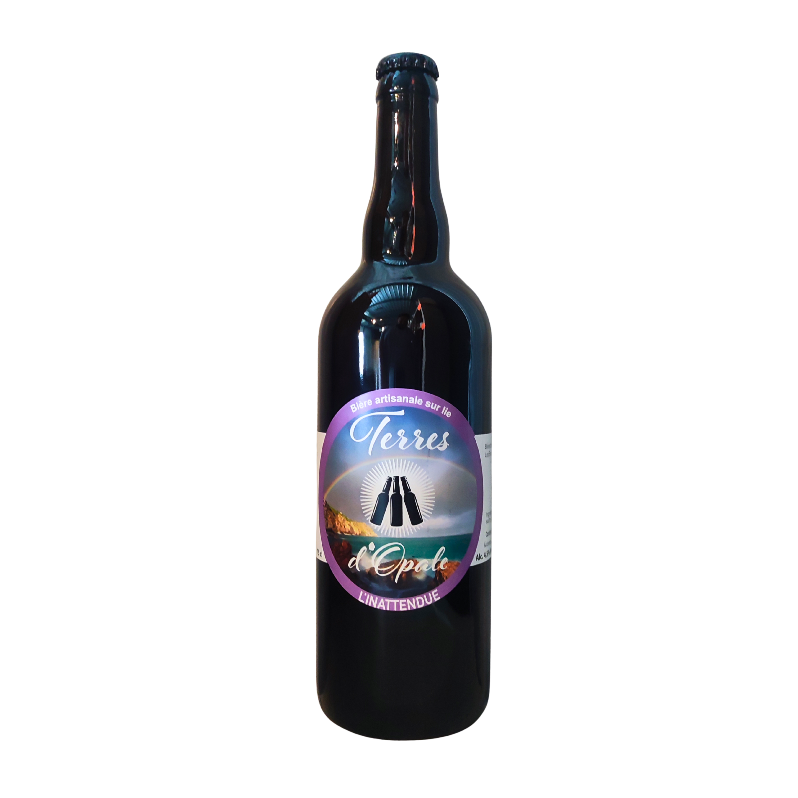 Terres D Opale Bière L'Inattendue 75 cl 4,5°