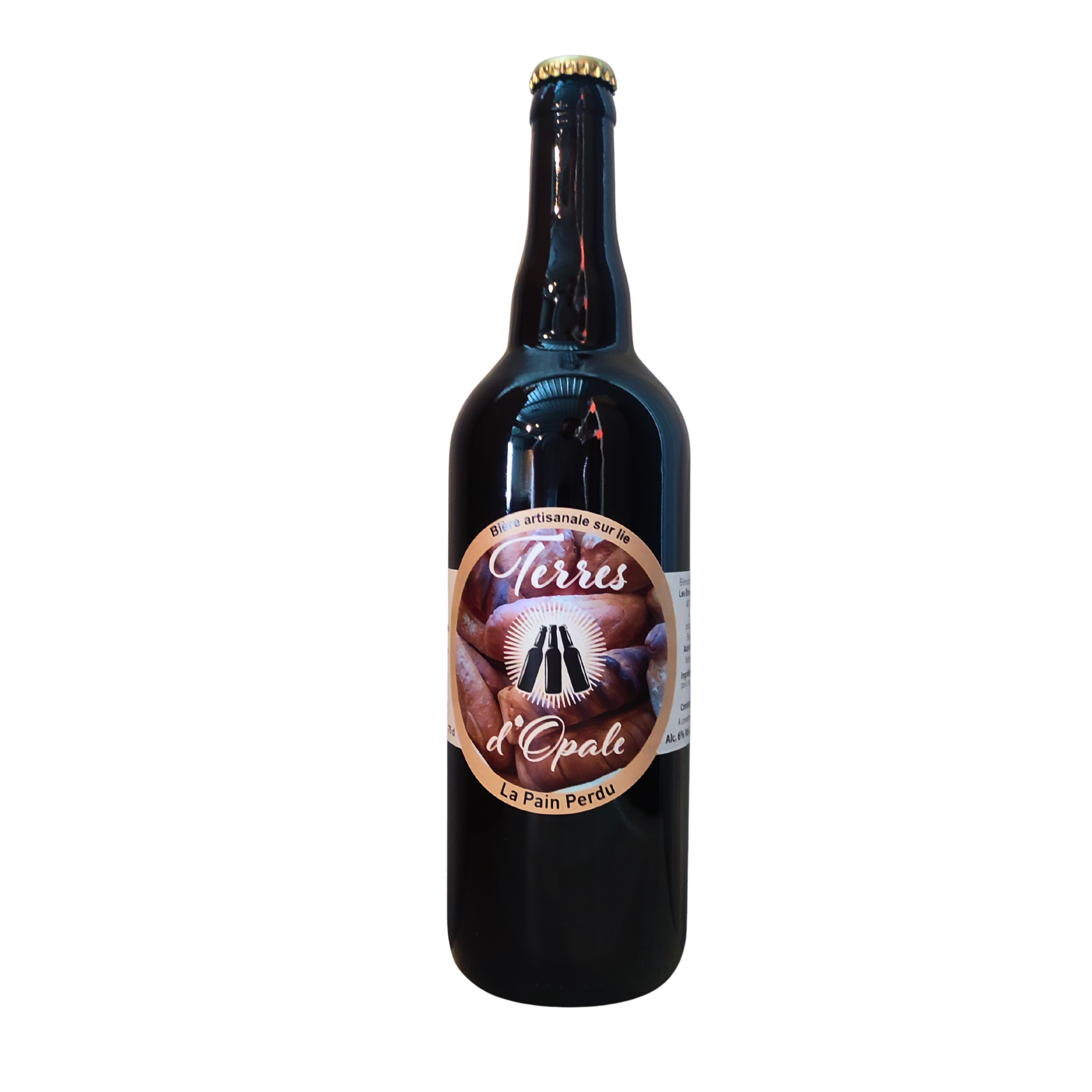 Terres D Opale Bière Le Pain Perdu 75 cl 6°