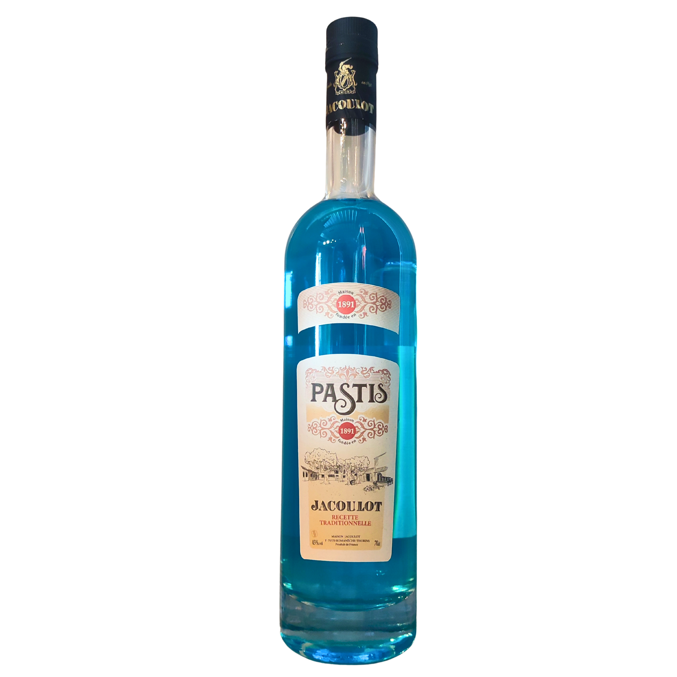 Pastis Bleu Jacoulot 70 cl 45°