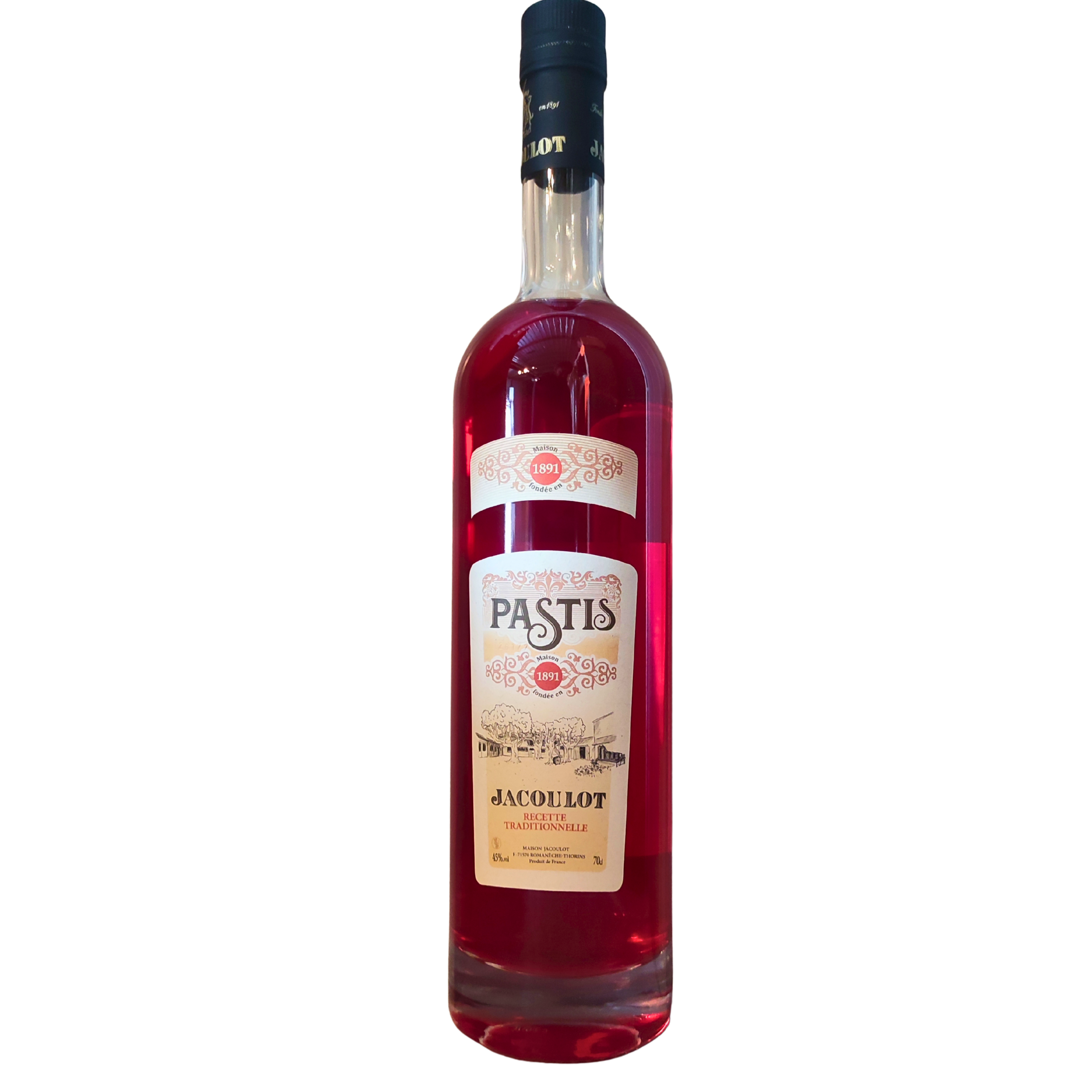 Pastis Rouge Jacoulot 70 cl 45°