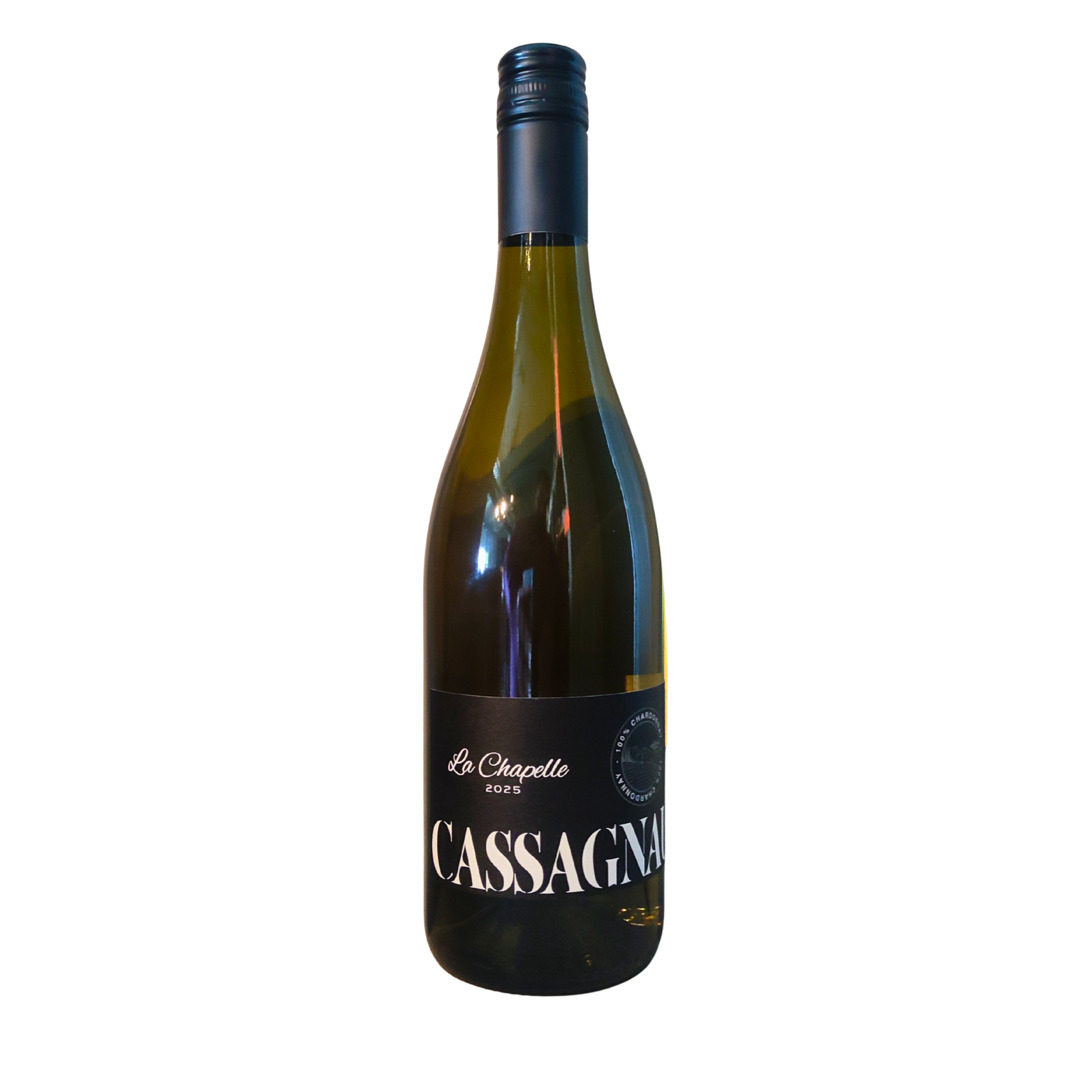 Chapelle de Cassagnau, Chardonnay, Pays d'Oc, 2025, 75Cl, 13°