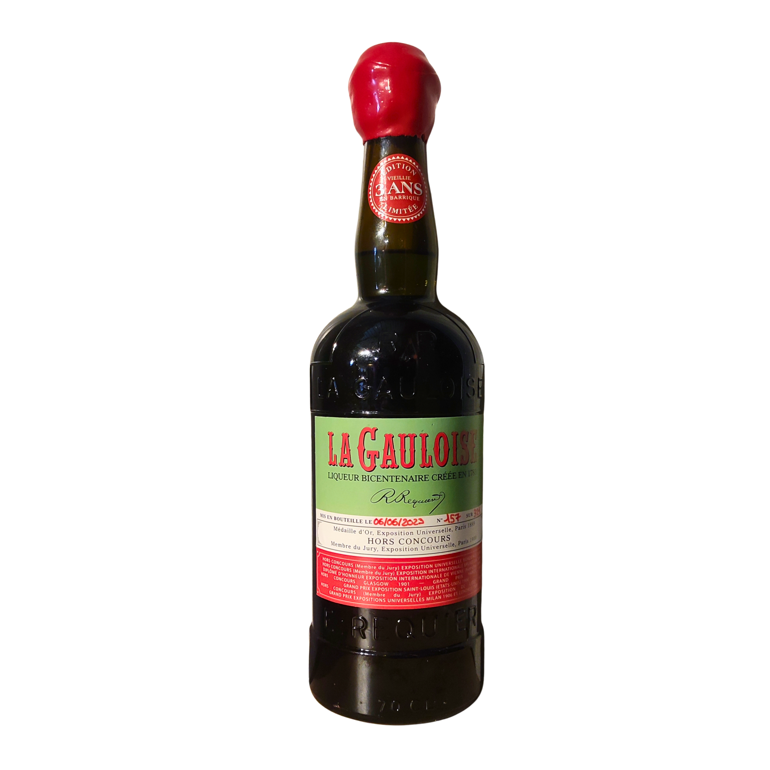 La Gauloise Verte 3 ans Mise 2023 – 70cl