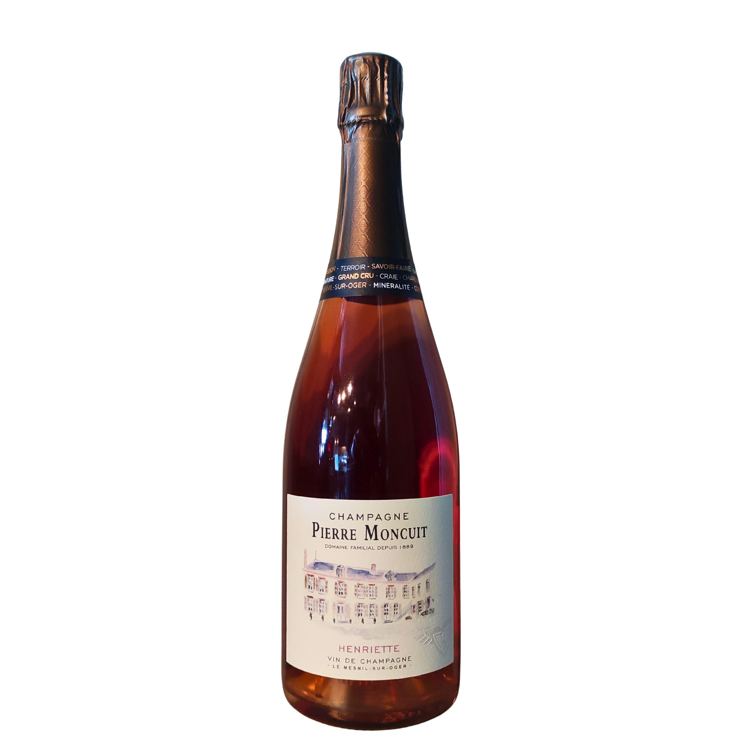 Champagne Pierre Moncuit Cuvee Henriette Brut Rose 75 cl 13°