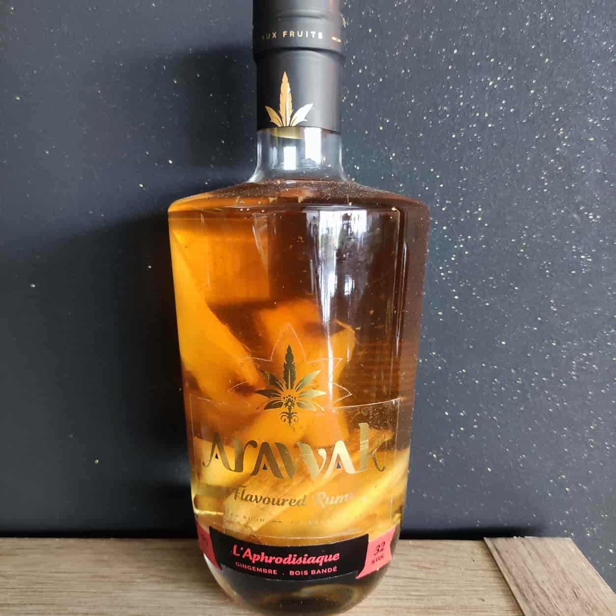 Rhum Arawak Arranges Gingembre Bois Bande 70 cl 32°