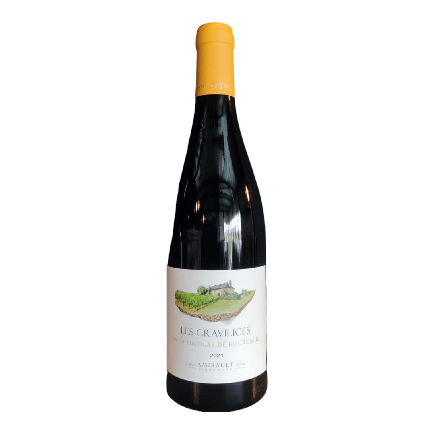 Saint Nicolas De Bourgueil Les Gravilices 2021 Quarterons 75 cl 12°