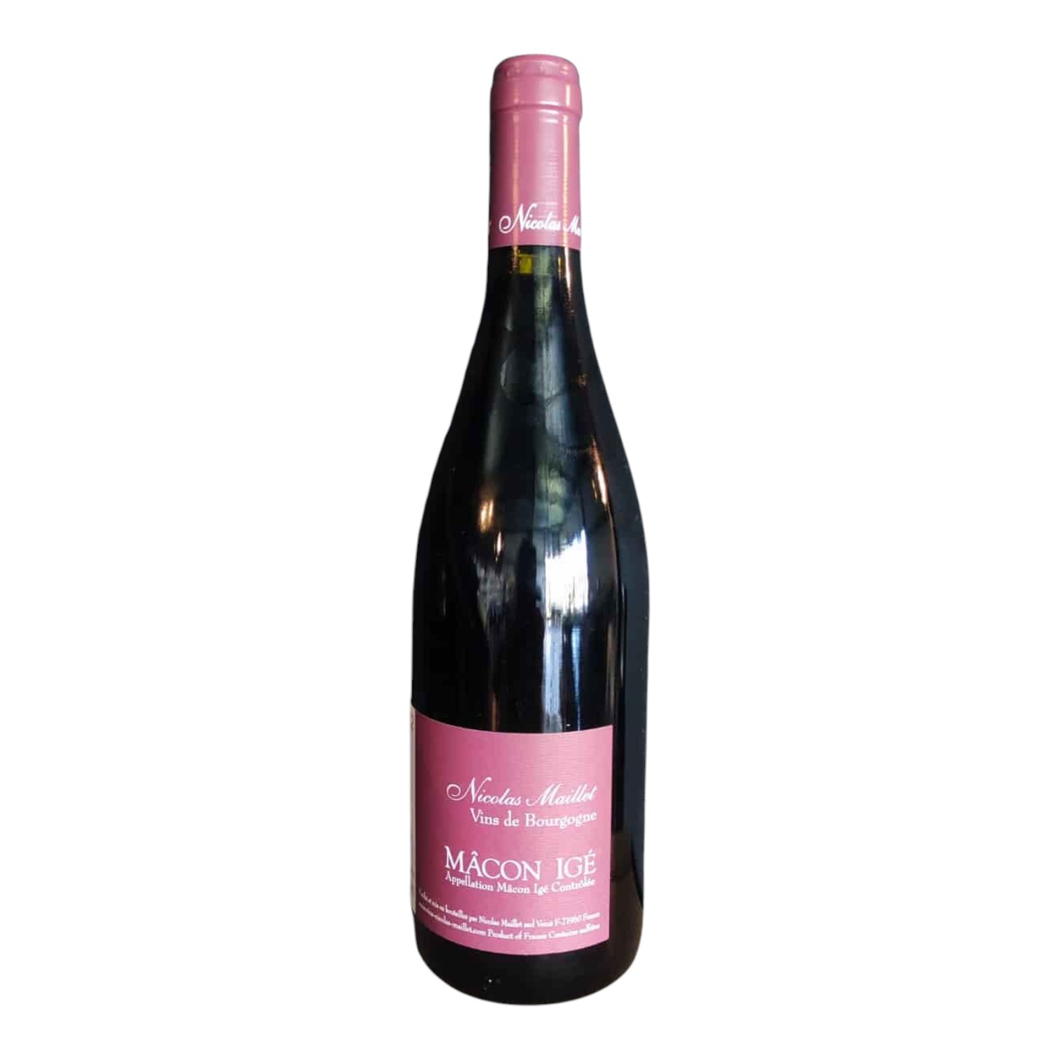 Macon Ige Rouge 2022 Nicolas Maillet 75 cl 13°