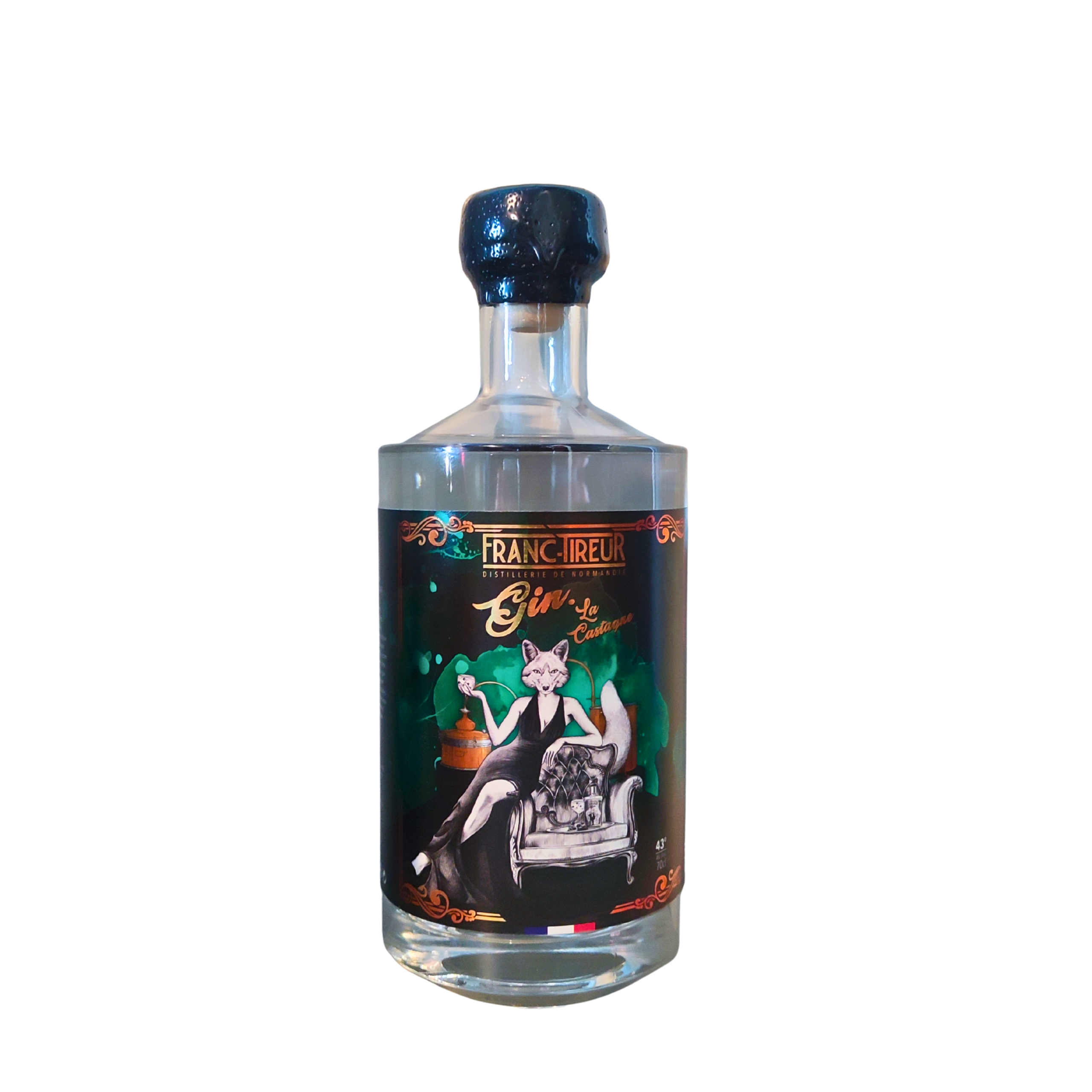 Gin Franc Tireur Castagne 70 cl 43°