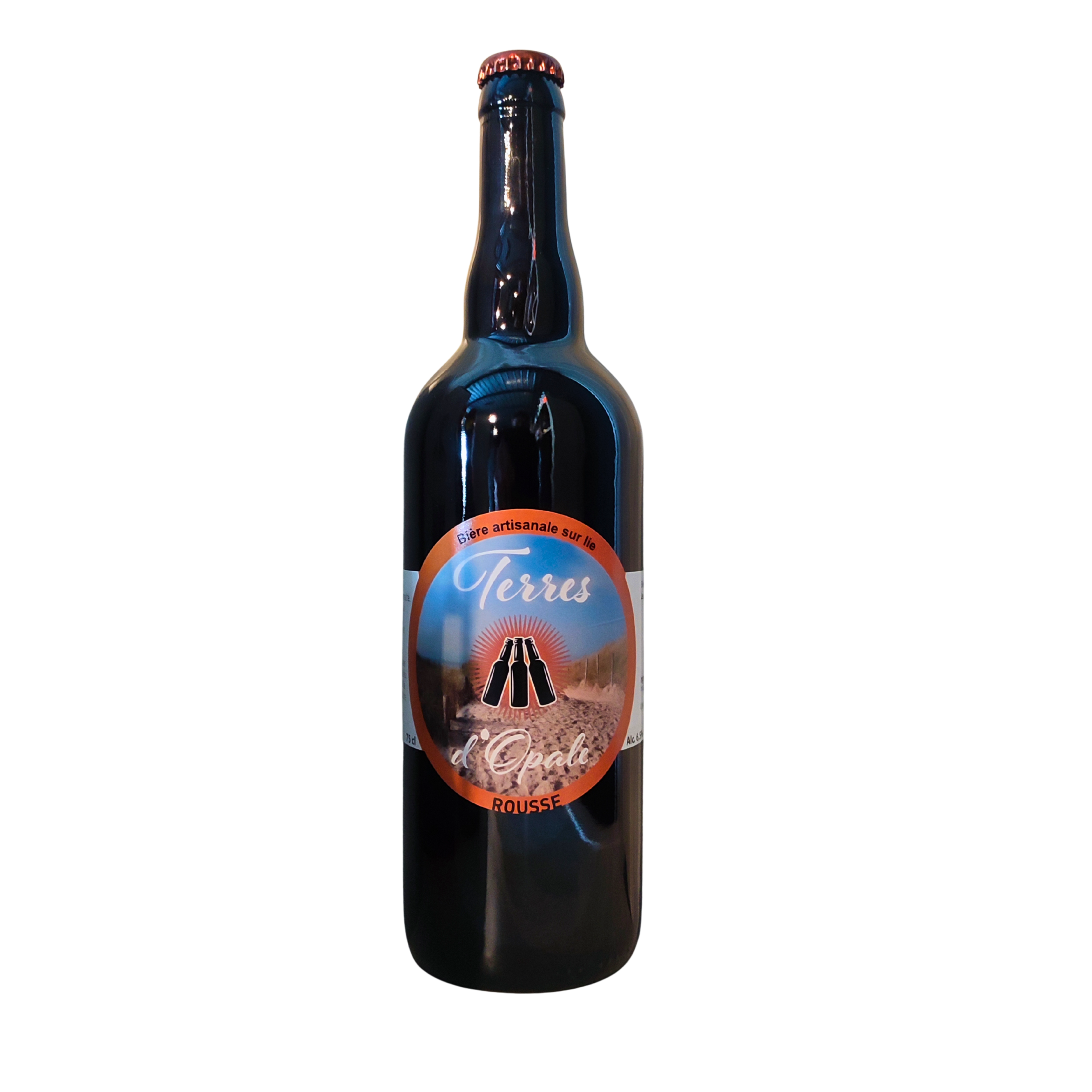 Terres D Opale Biere Rousse 75 cl 6,5°